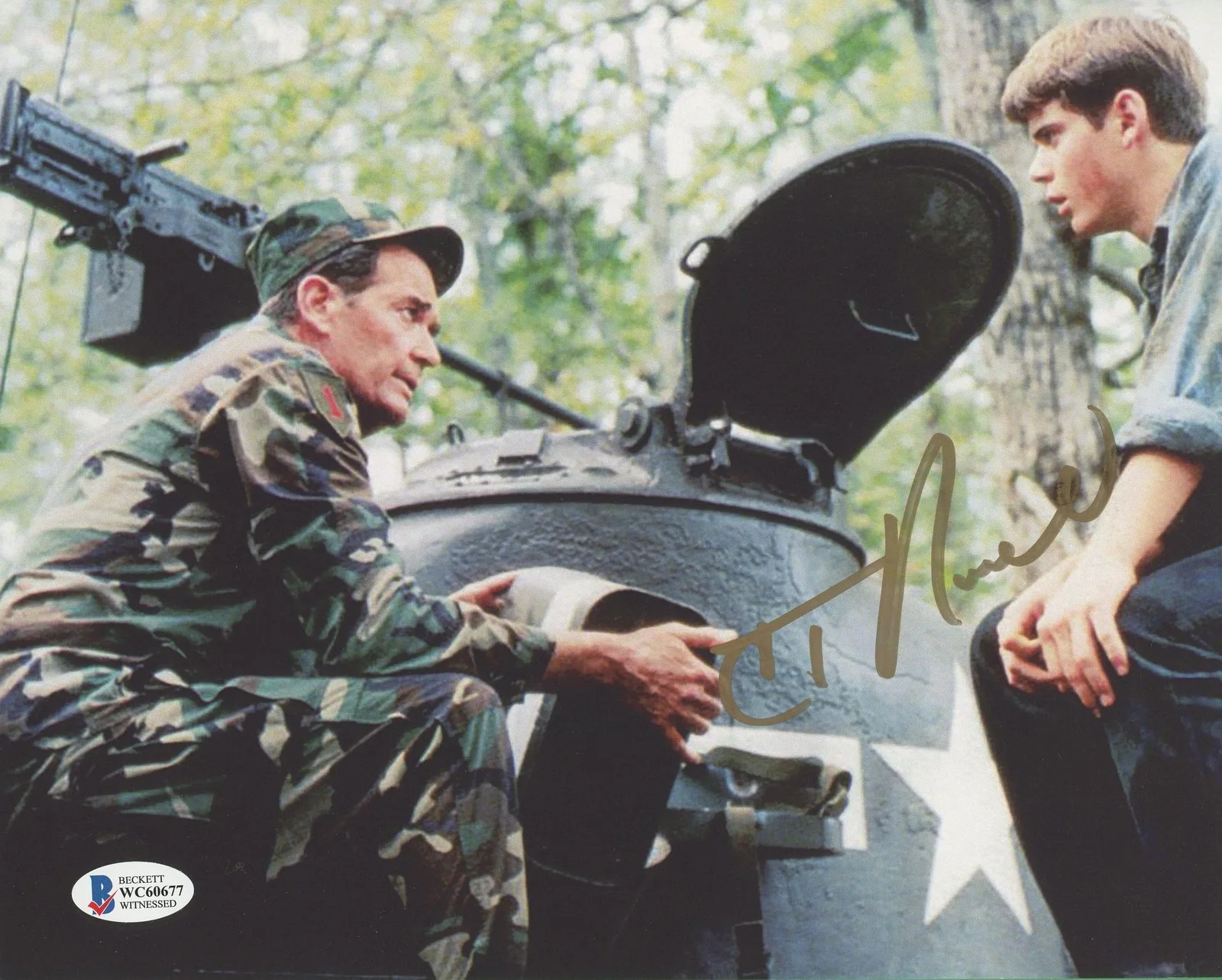 C. Thomas Howell — C. Thomas Howell "Tank" AUTOGRAPH Signed 'Billy' 8x10 Photo Beckett BAS