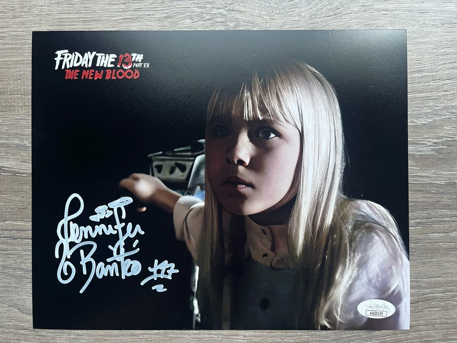 Jennifer Banko — Jennifer Banko Signed Friday The 13th New Blood 8x10 Photo JSA COA Horror, изображение 2