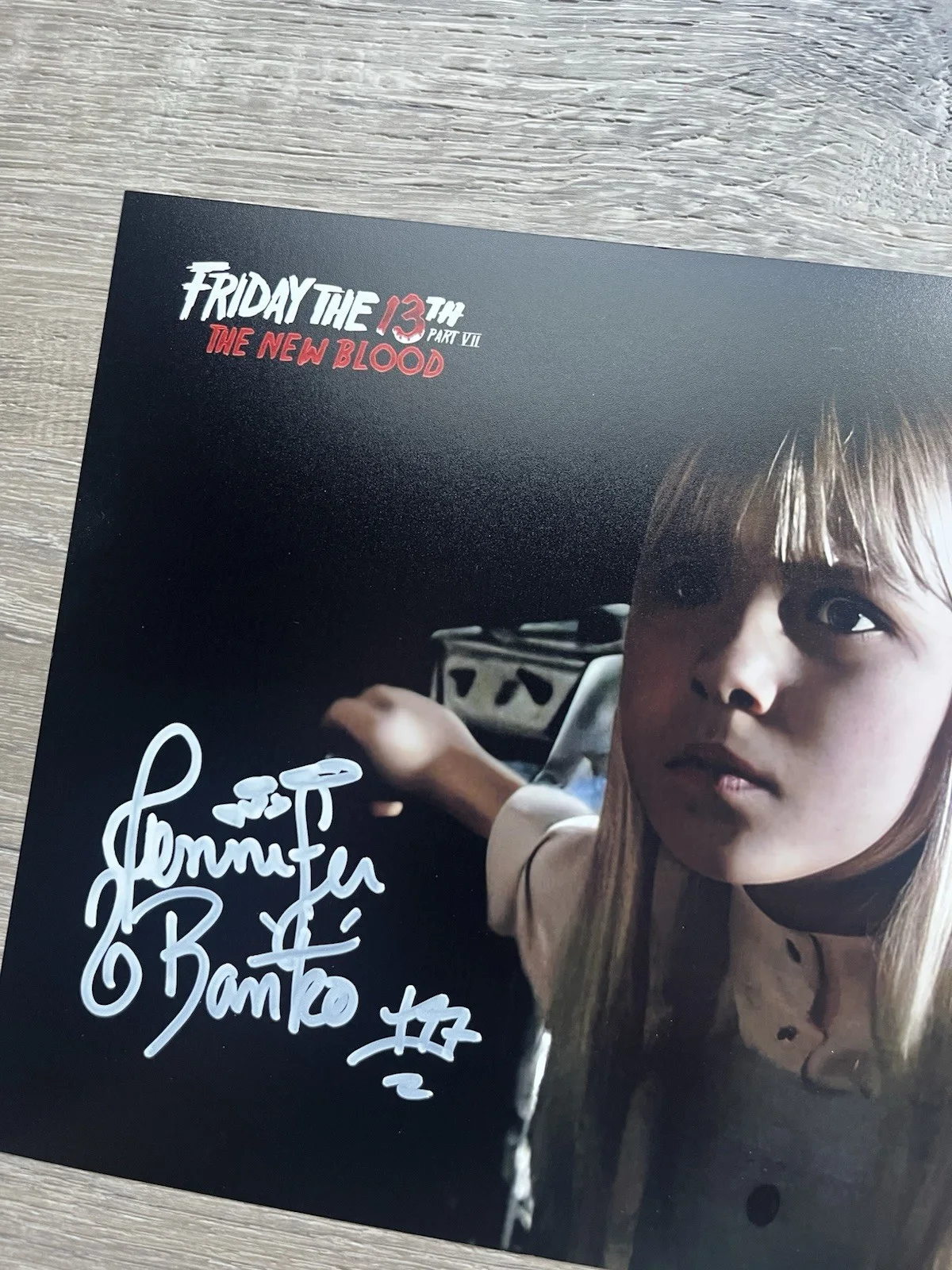 Jennifer Banko — Jennifer Banko Signed Friday The 13th New Blood 8x10 Photo JSA COA Horror, изображение 3