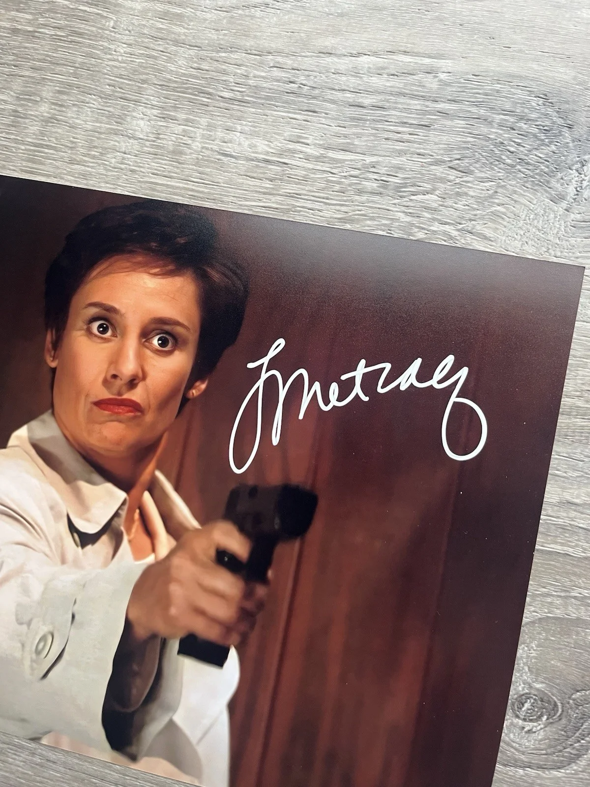 Laurie Metcalf — Laurie Metcalf Signed Scream 8x10 Photo Beckett COA Ghostface Mrs. Loomis, image 3