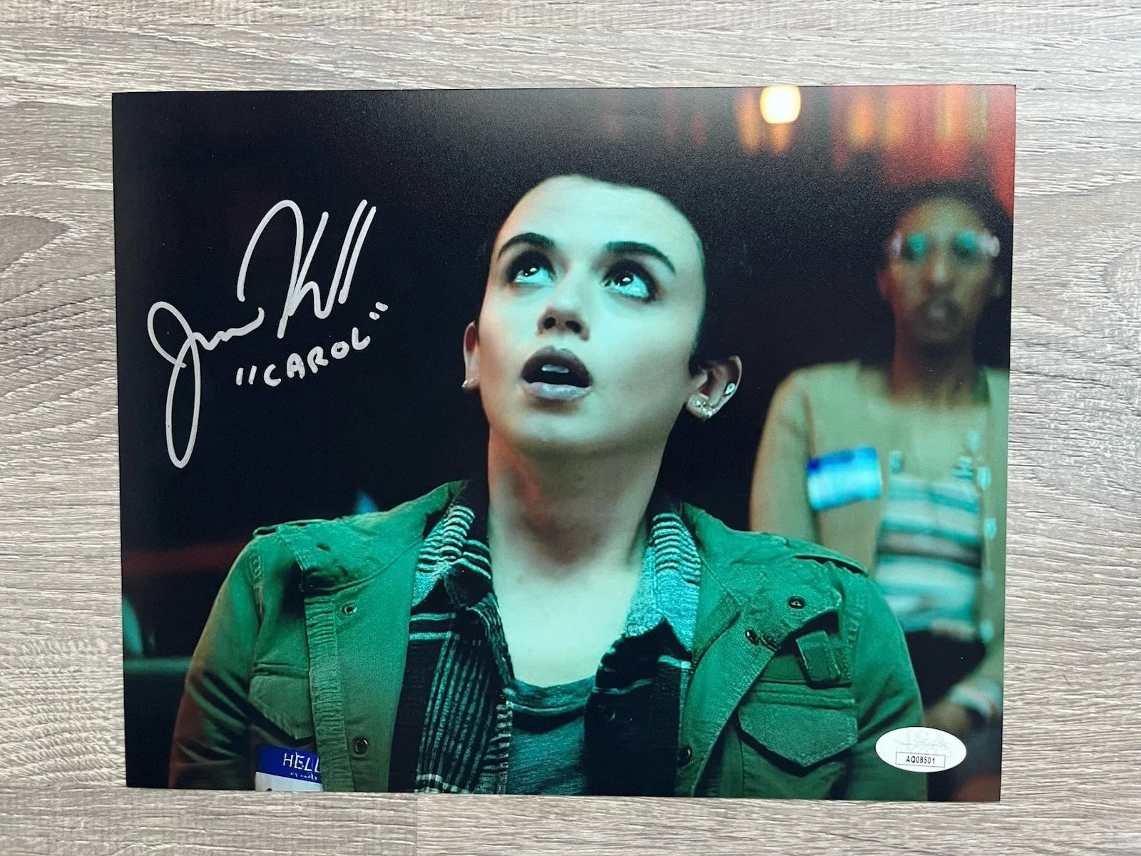 Jenna Kanell — Jenna Kanell Signed Renfield 8x10 Photo JSA COA Carol Terrifier Horror, image 2