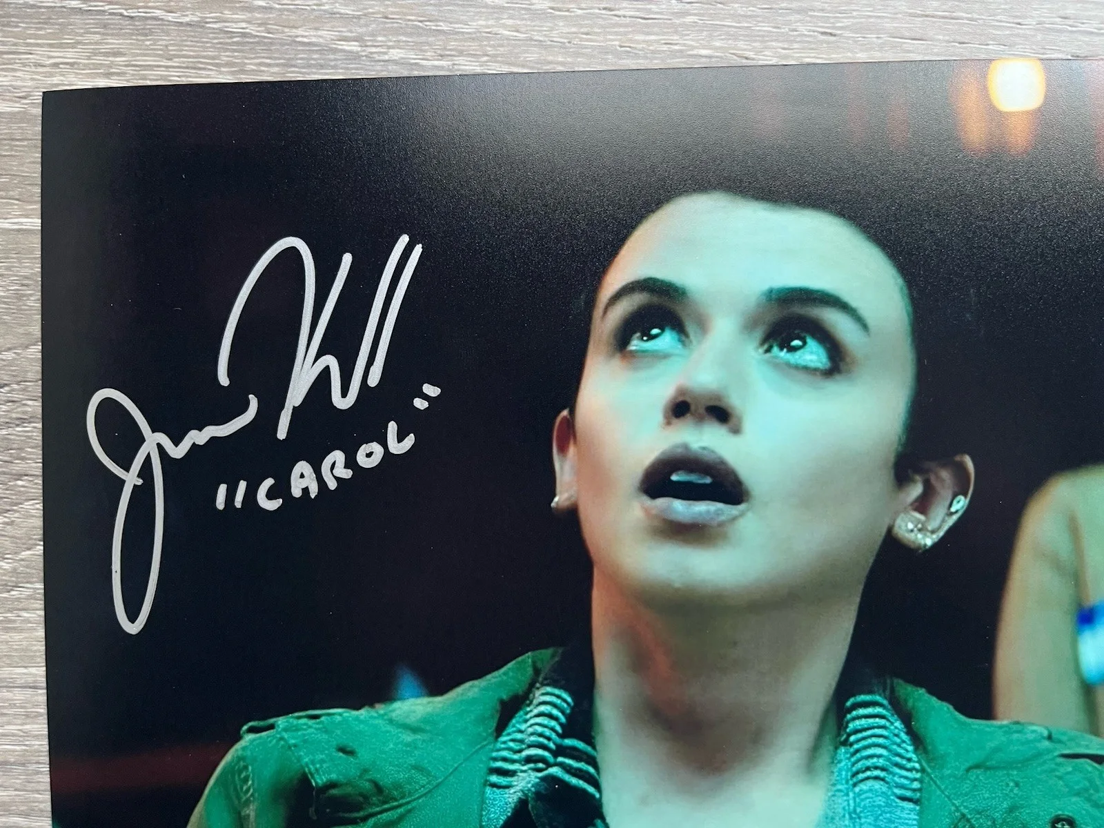 Jenna Kanell — Jenna Kanell Signed Renfield 8x10 Photo JSA COA Carol Terrifier Horror, image 3