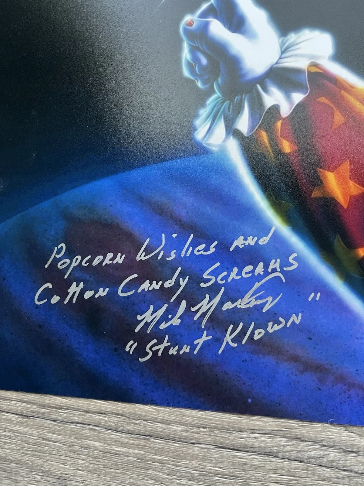 Mike Martinez — Mike Martinez Signed Killer Klowns From Outer Space 11x14 Photo Beckett COA, image 4