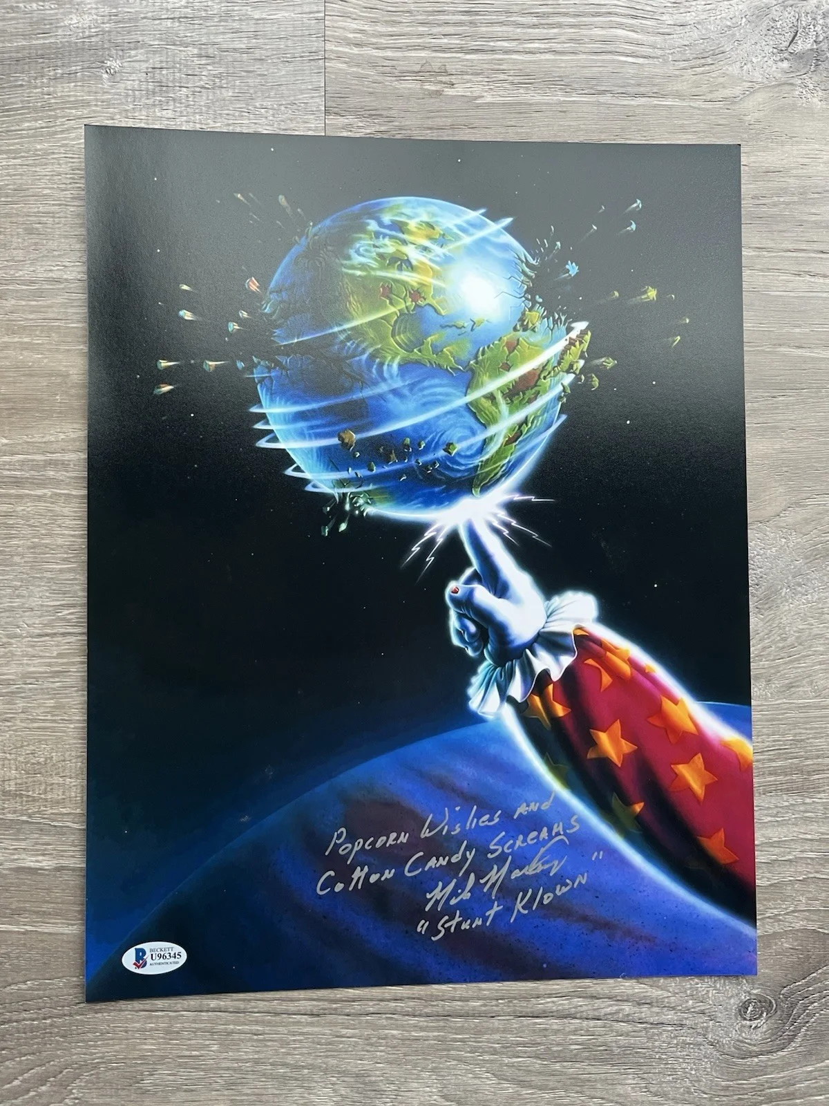 Mike Martinez — Mike Martinez Signed Killer Klowns From Outer Space 11x14 Photo Beckett COA, image 5