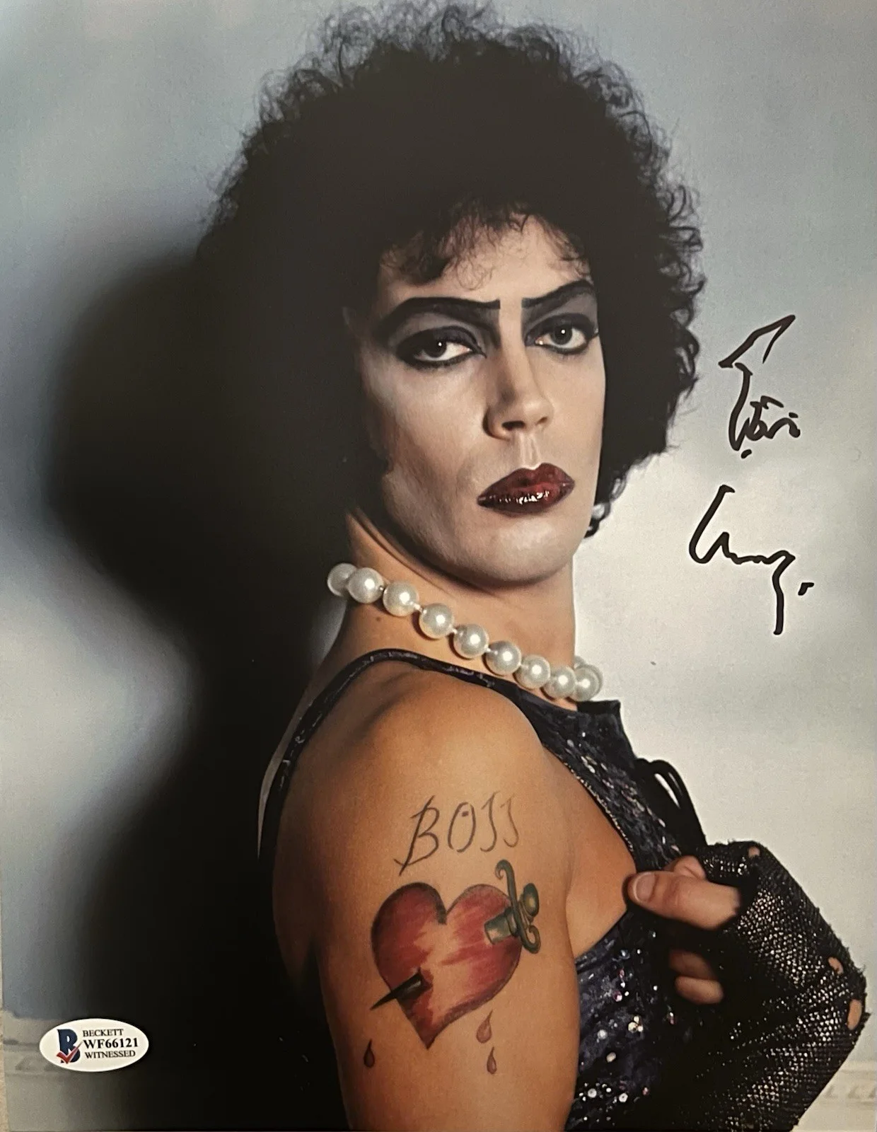 Tim Curry — Rocky Horror Picture Show Tim Curry Signed Autographed 8x10 Photo Beckett BAS
