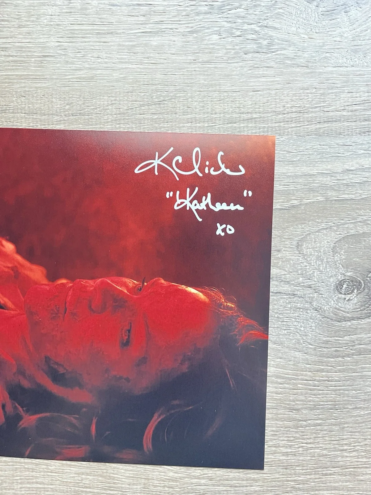 Karen Cliche — Karen Cliche Signed Thanksgiving 8x10 Photo JSA COA Horror Autograph, image 3