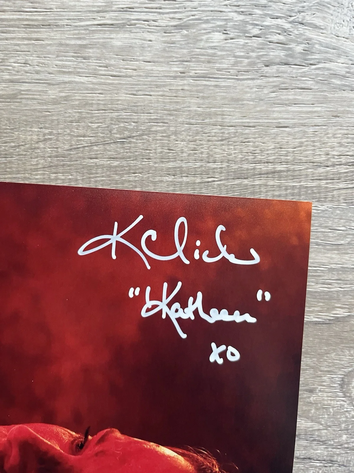 Karen Cliche — Karen Cliche Signed Thanksgiving 8x10 Photo JSA COA Horror Autograph, image 4