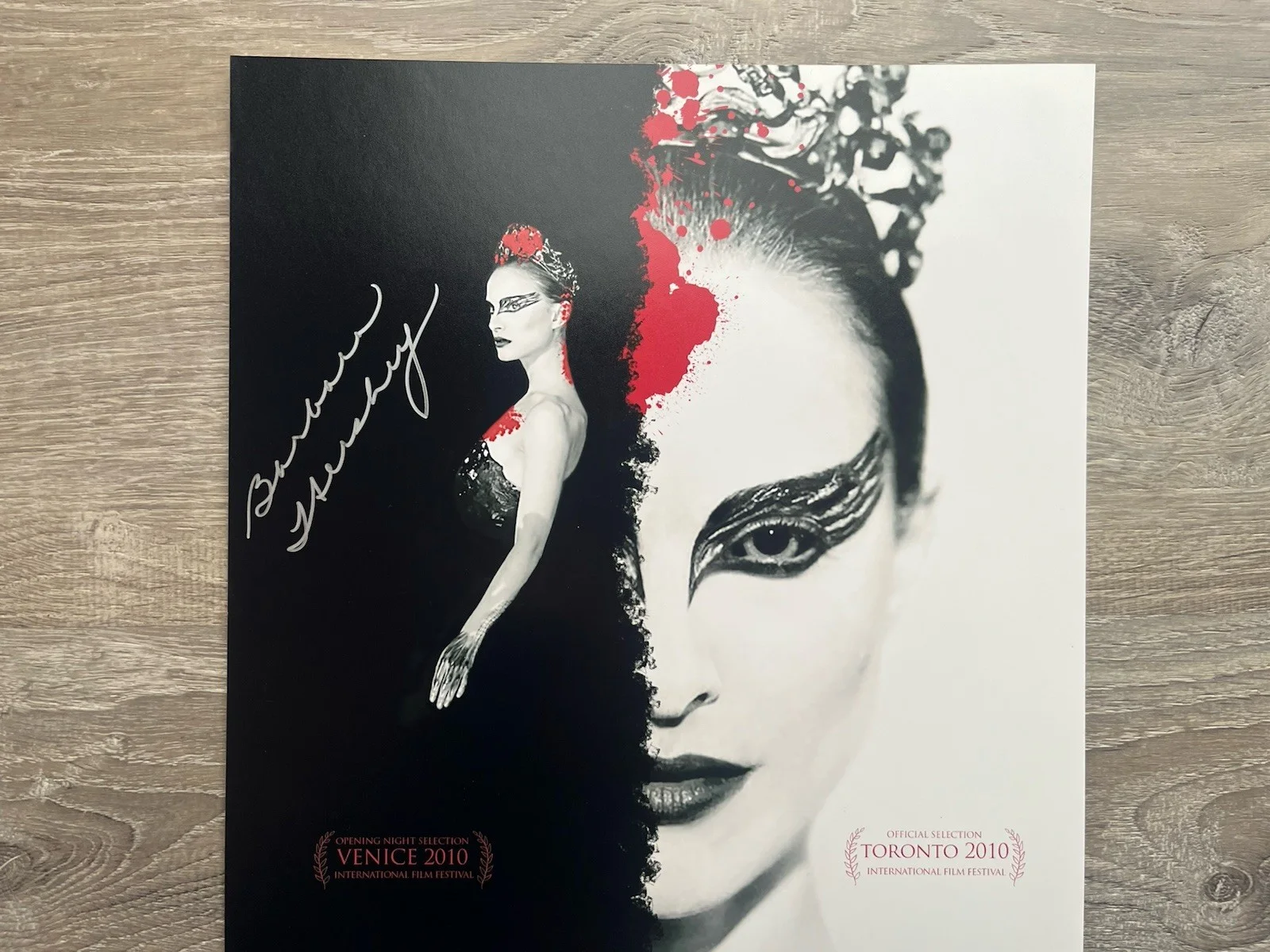 Barbara Hershey — Barbara Hershey Signed Black Swan 11x14 Movie Photo JSA COA, image 3