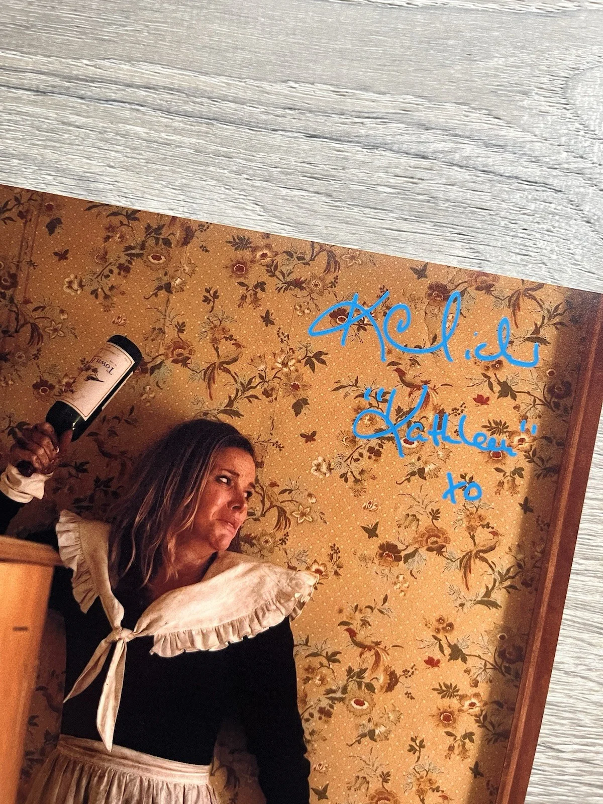 Karen Cliche — Karen Cliche Signed Thanksgiving 8x10 Photo JSA COA Horror Autograph, изображение 3