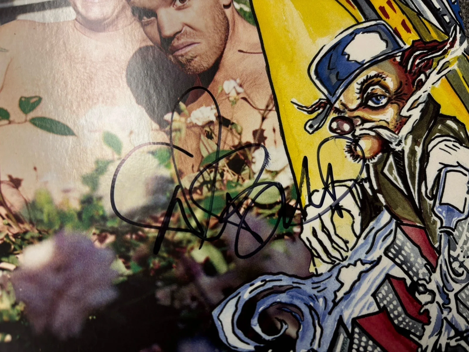 BUD GAUGH SUBLIME DRUMMER SIGNED AUTOGRAPH SECOND HAND SMOKE VINYL RECORD LP, image 2