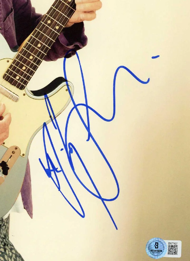 ANDY SUMMERS SIGNED 11x14 PHOTO CELEBRATED GUITARIST FOR THE POLICE BECKETT BAS, изображение 2