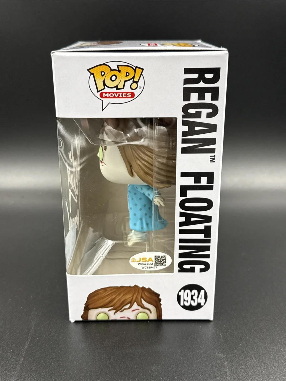 LINDA BLAIR signed (THE EXORCIST) #1934 Regan Floating Funko Pop JSA witness, изображение 2