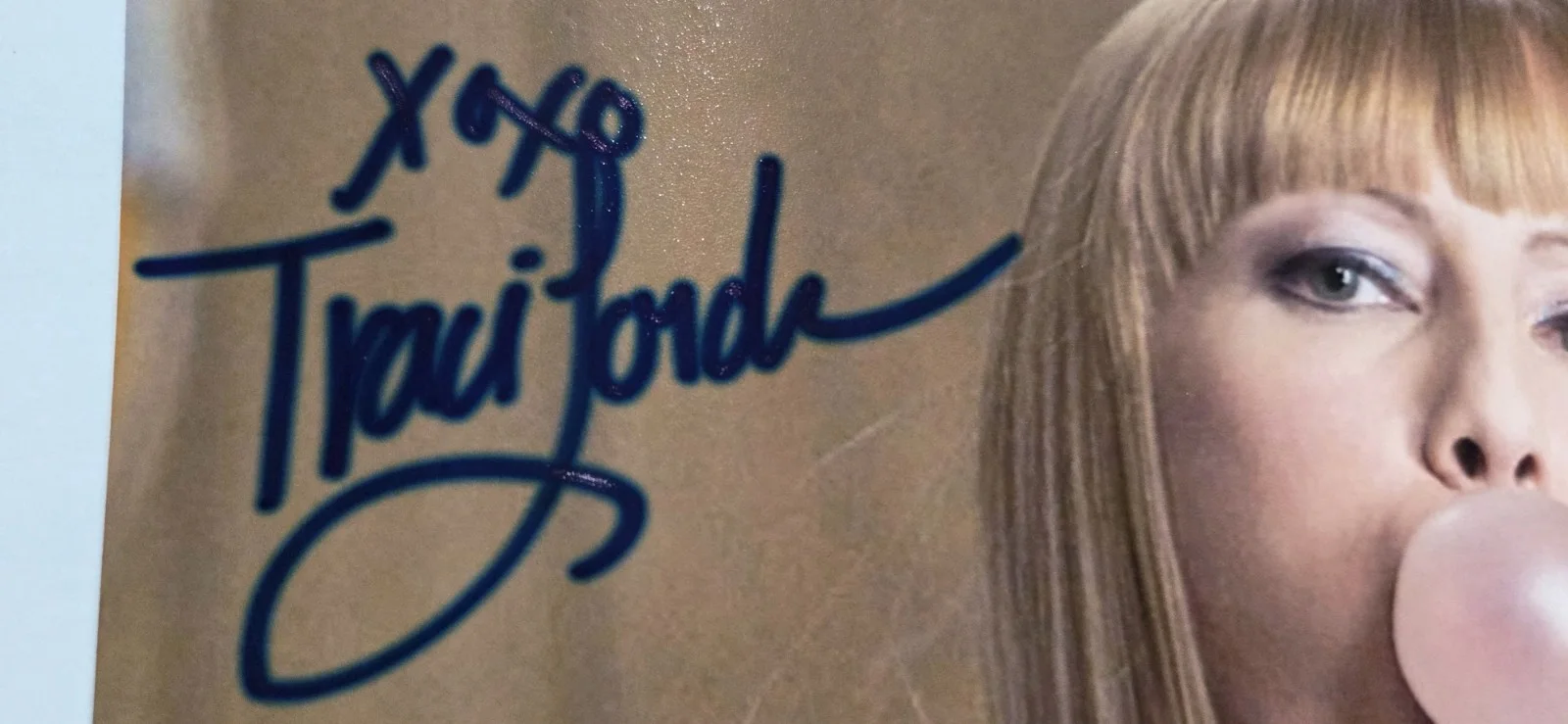 Traci Lords Signed Autograph COA, image 2