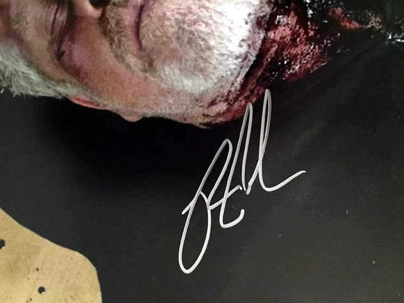RON PERLMAN SIGNED 11x14 PHOTO BLOODY DEATH SCENE CLAY SONS OF ANARCHY PSA/DNA, изображение 2