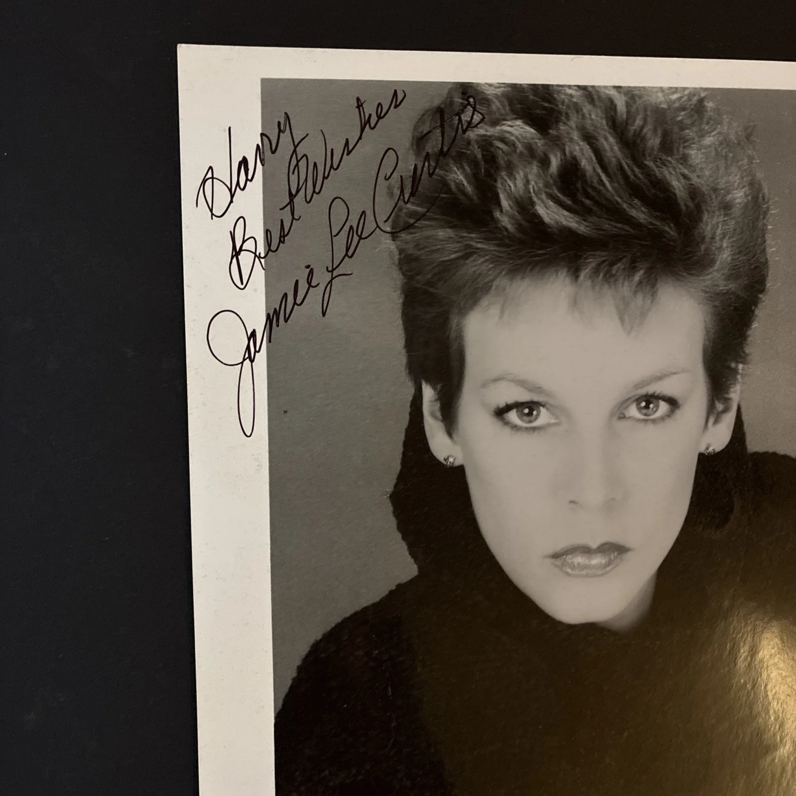 Jamie Lee Curtis Hand Signed Autographed Vintage 8x10 Photo, изображение 2