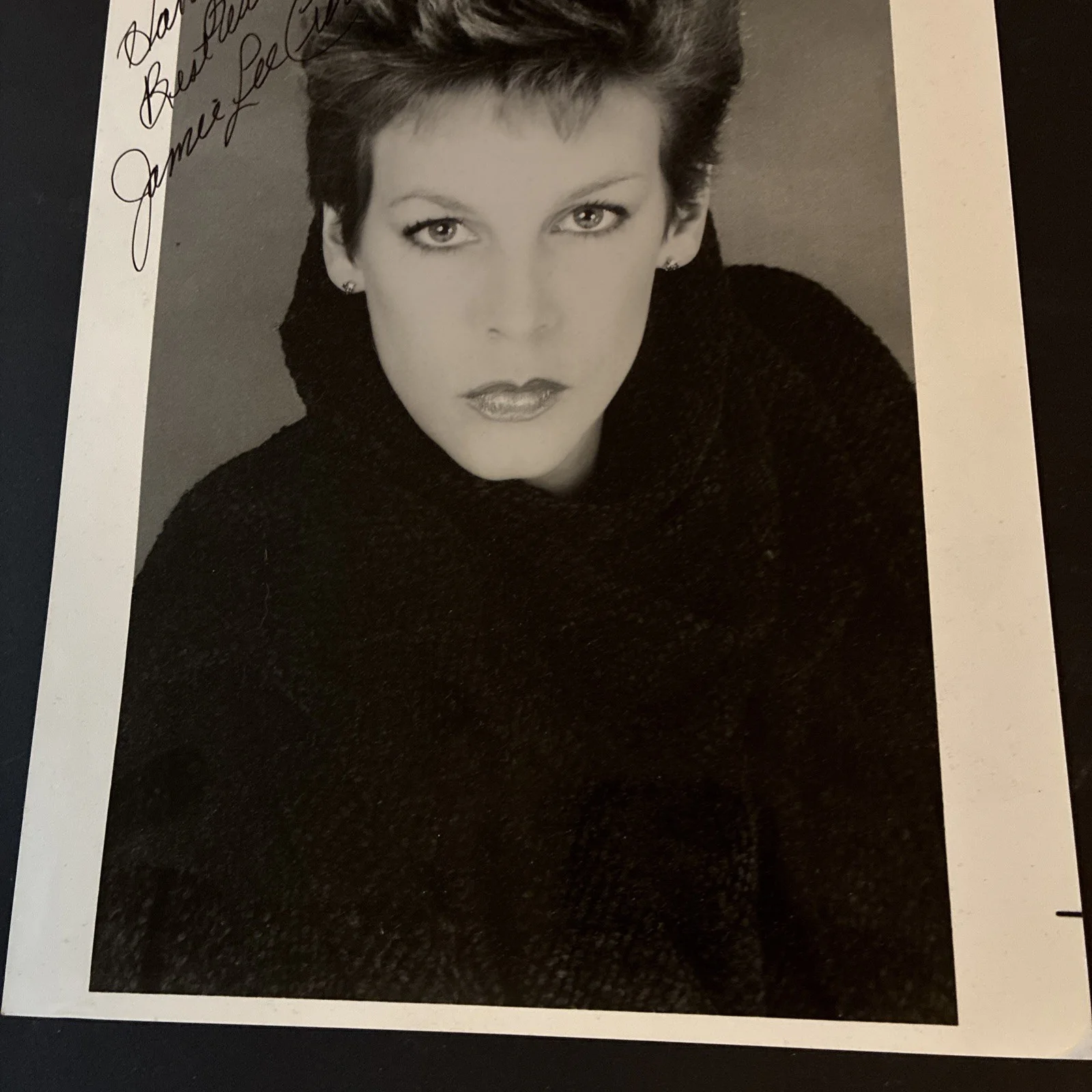 Jamie Lee Curtis Hand Signed Autographed Vintage 8x10 Photo, изображение 3