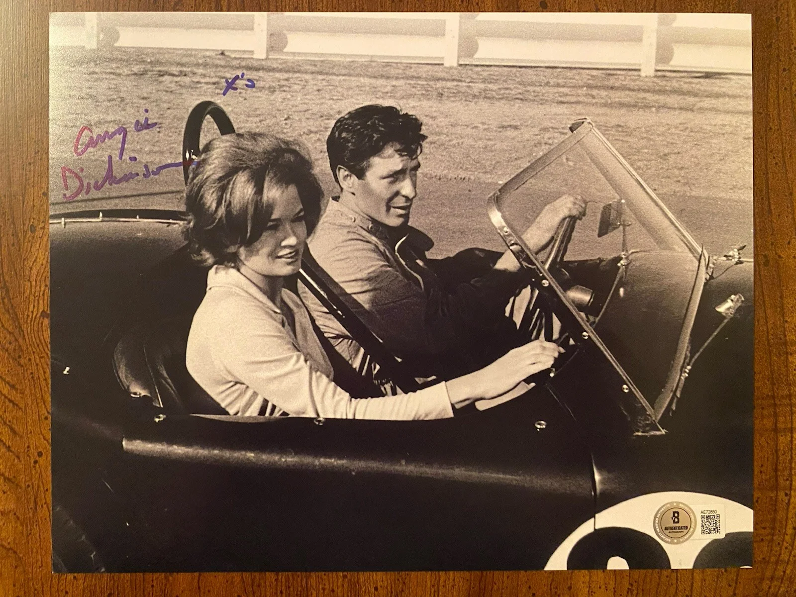Angie Dickinson — Angie Dickinson Signed Autographed Photo The Killers Beckett BAS