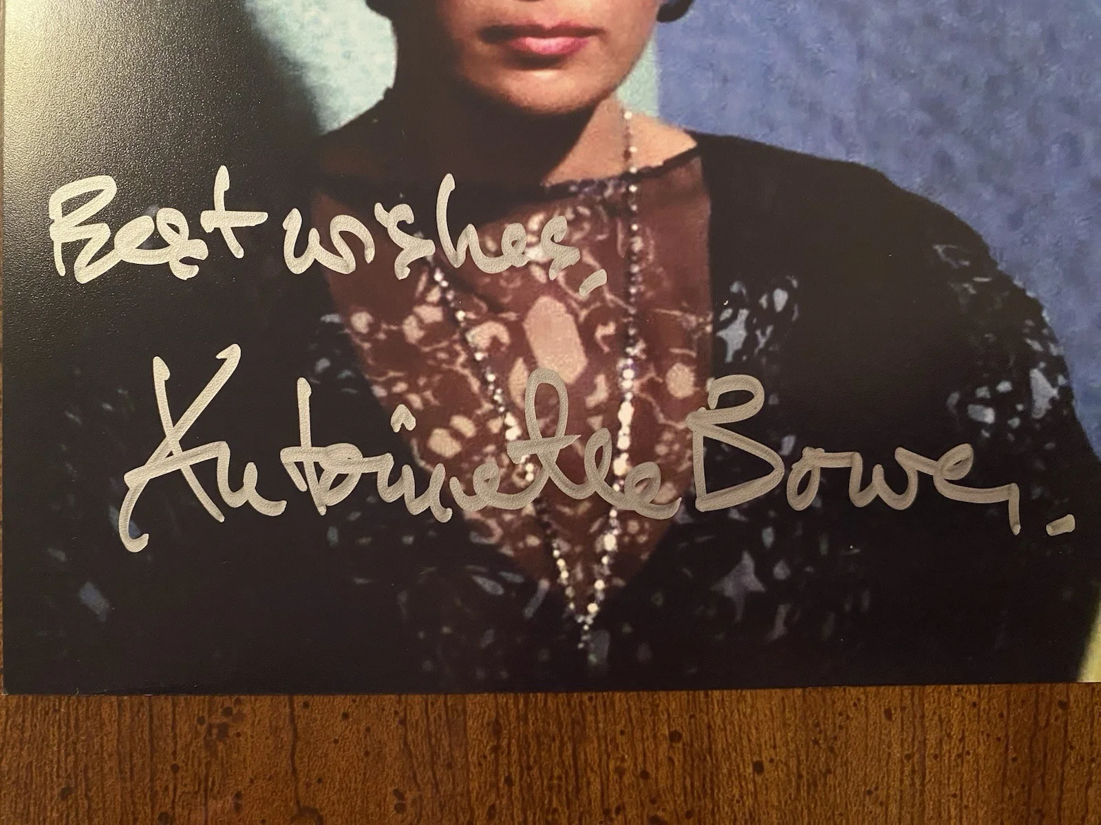 Antoinette Bower — Antoinette Bower Signed Autographed Photo Star Trek The Original Series Beckett, изображение 2