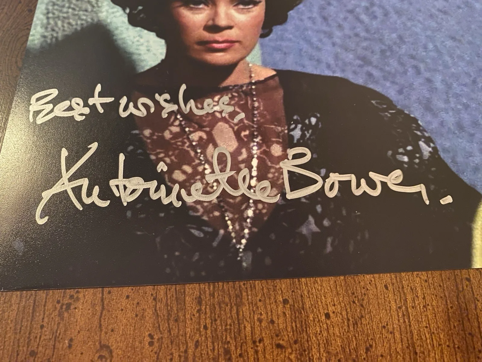 Antoinette Bower — Antoinette Bower Signed Autographed Photo Star Trek The Original Series Beckett, изображение 3