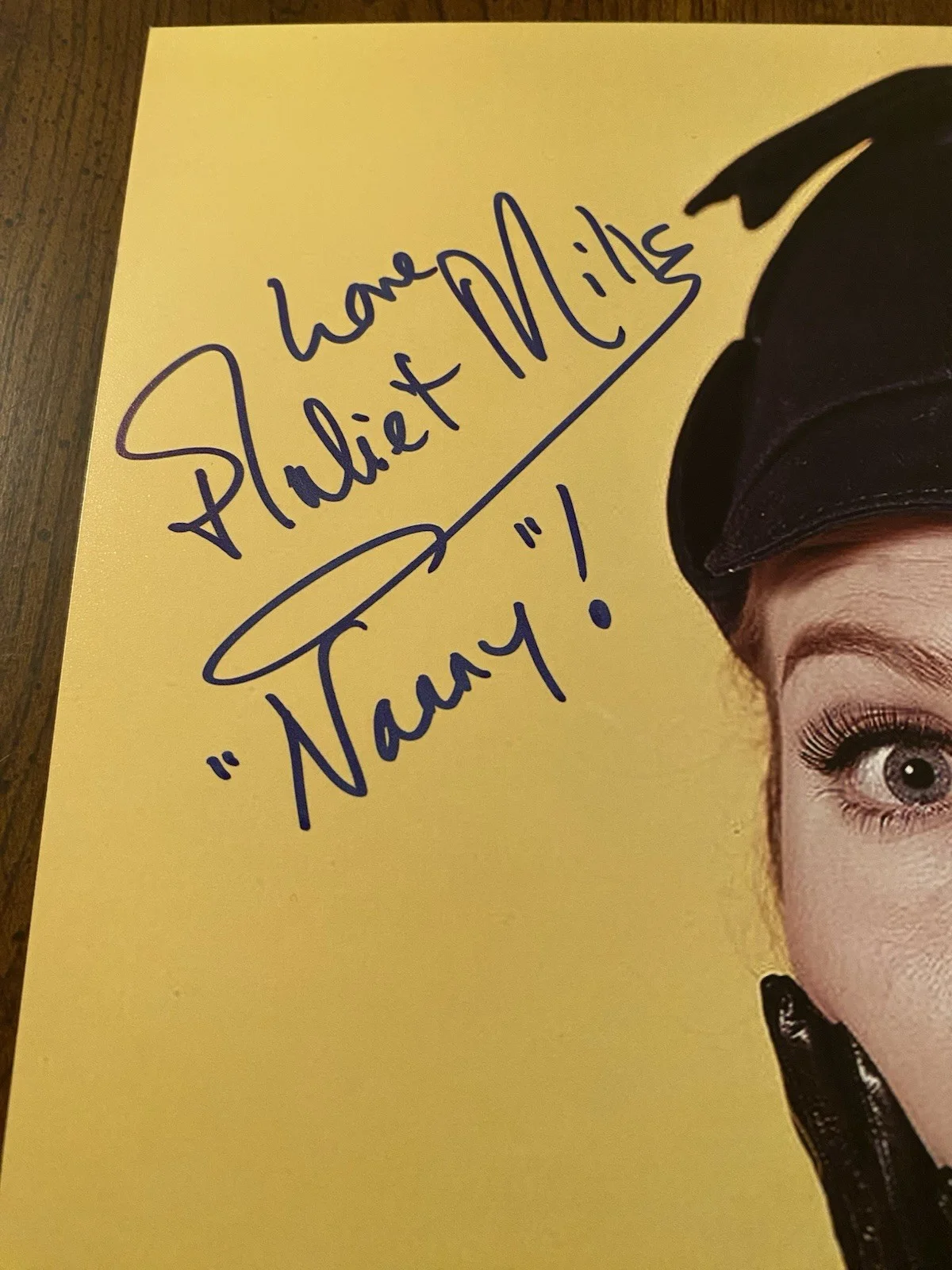 Juliet Mills — Juliet Mills Signed Autographed Photo Nanny And The Professor Beckett BAS, изображение 3