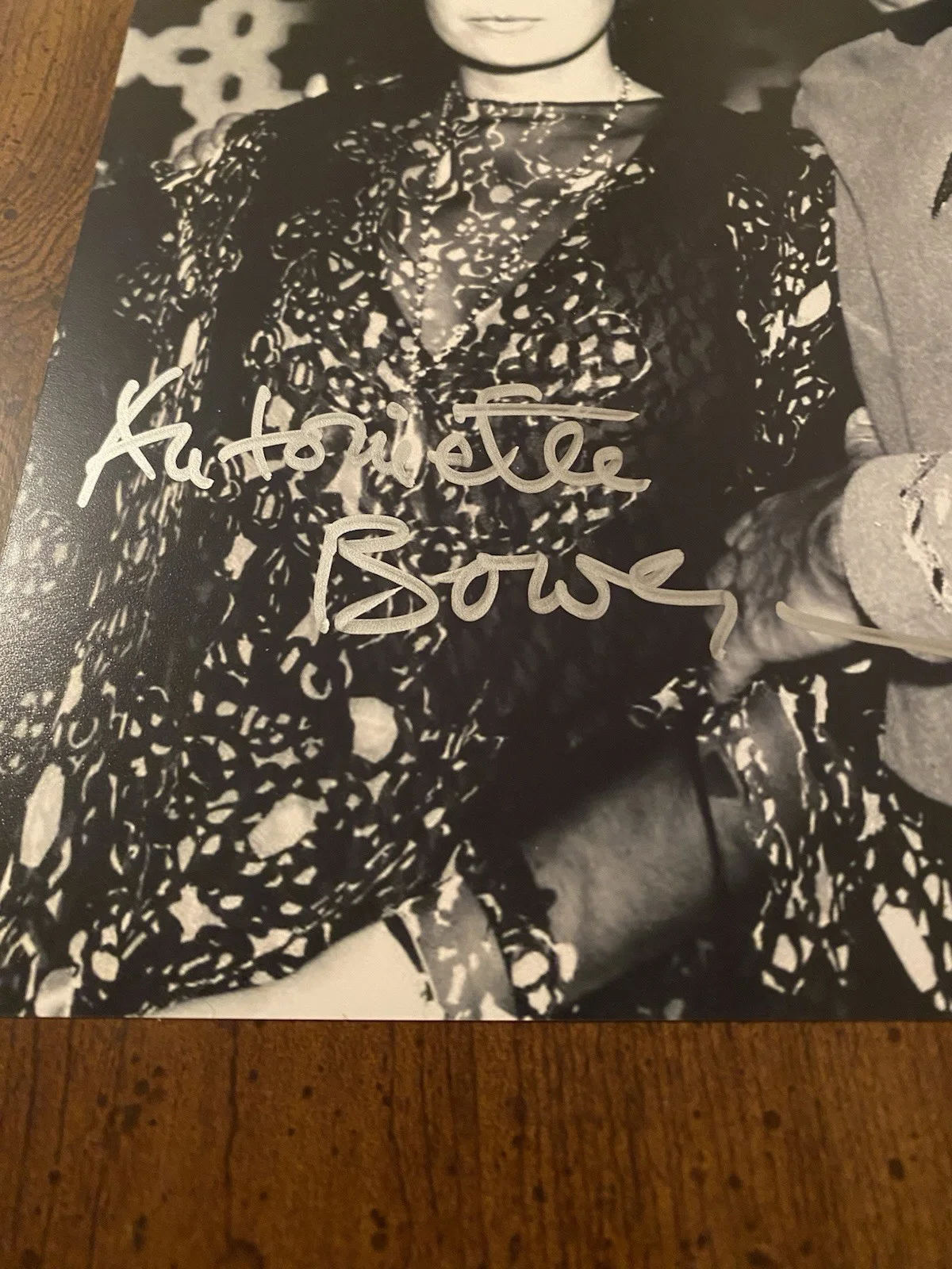 Antoinette Bower — Antoinette Bower Signed Autographed Photo Star Trek The Original Series Beckett, изображение 3