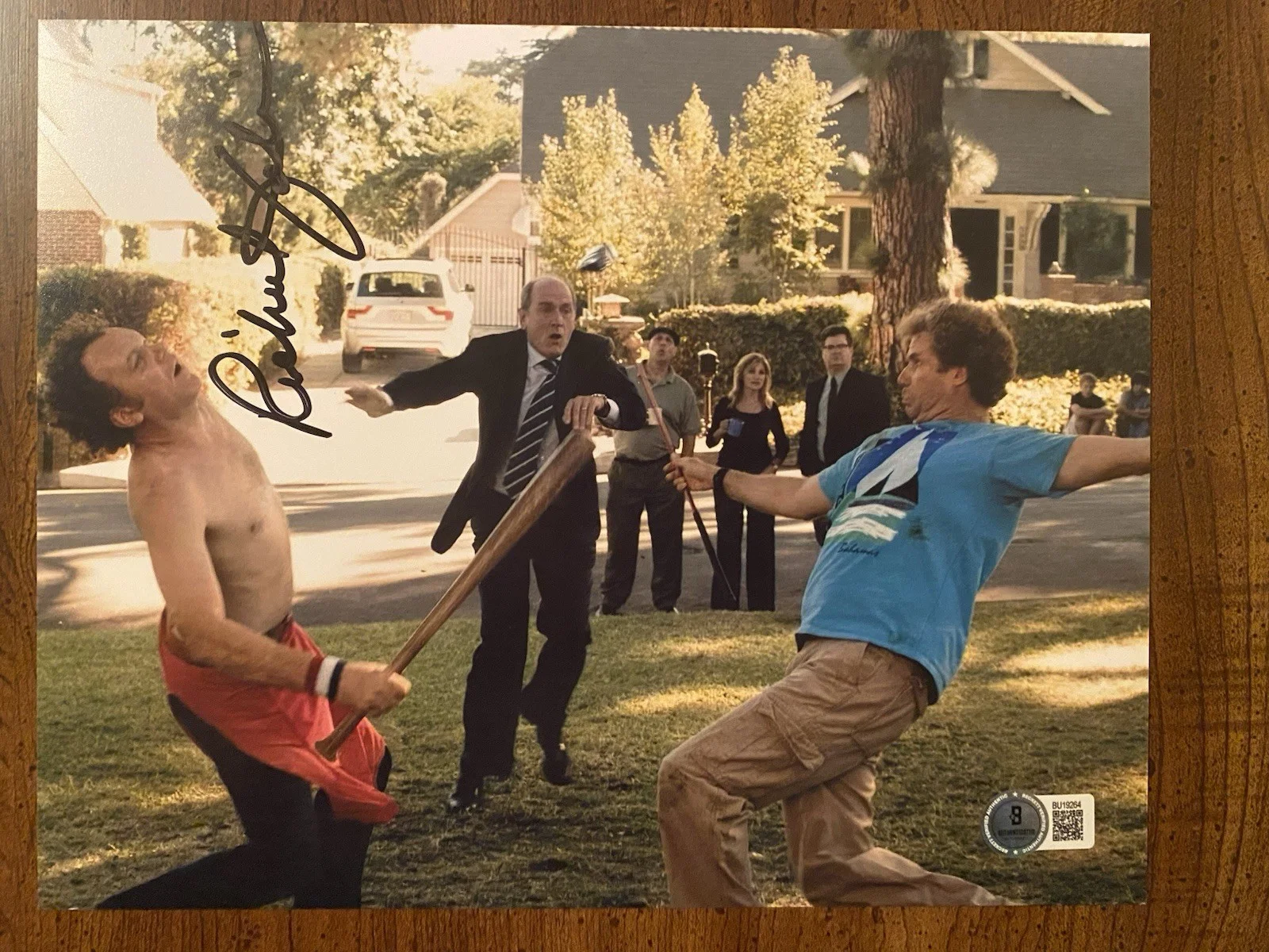 Richard Jenkins — Richard Jenkins Signed Autographed 10x8 Step Brothers Photo Beckett BAS