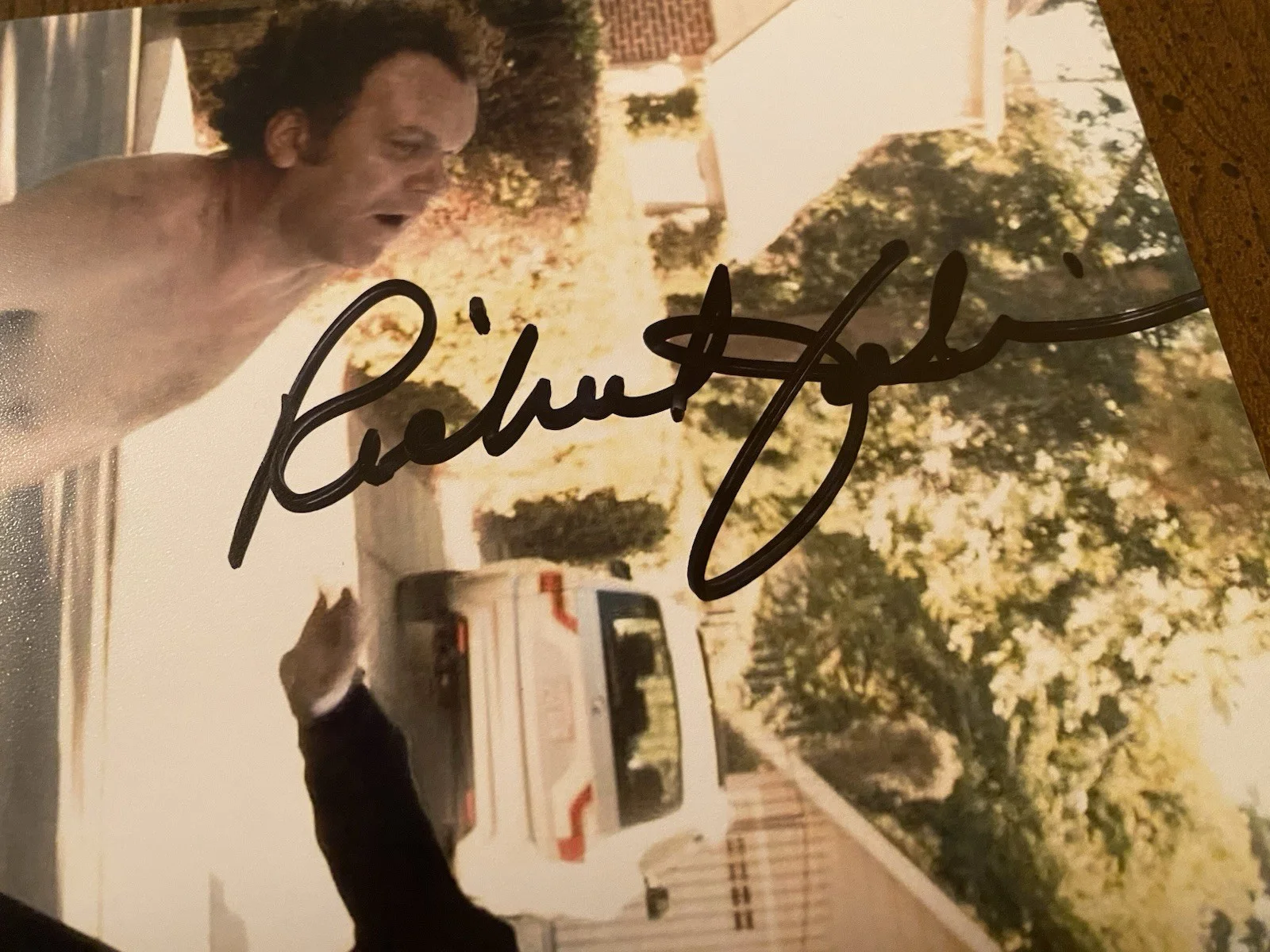 Richard Jenkins — Richard Jenkins Signed Autographed 10x8 Step Brothers Photo Beckett BAS, image 2