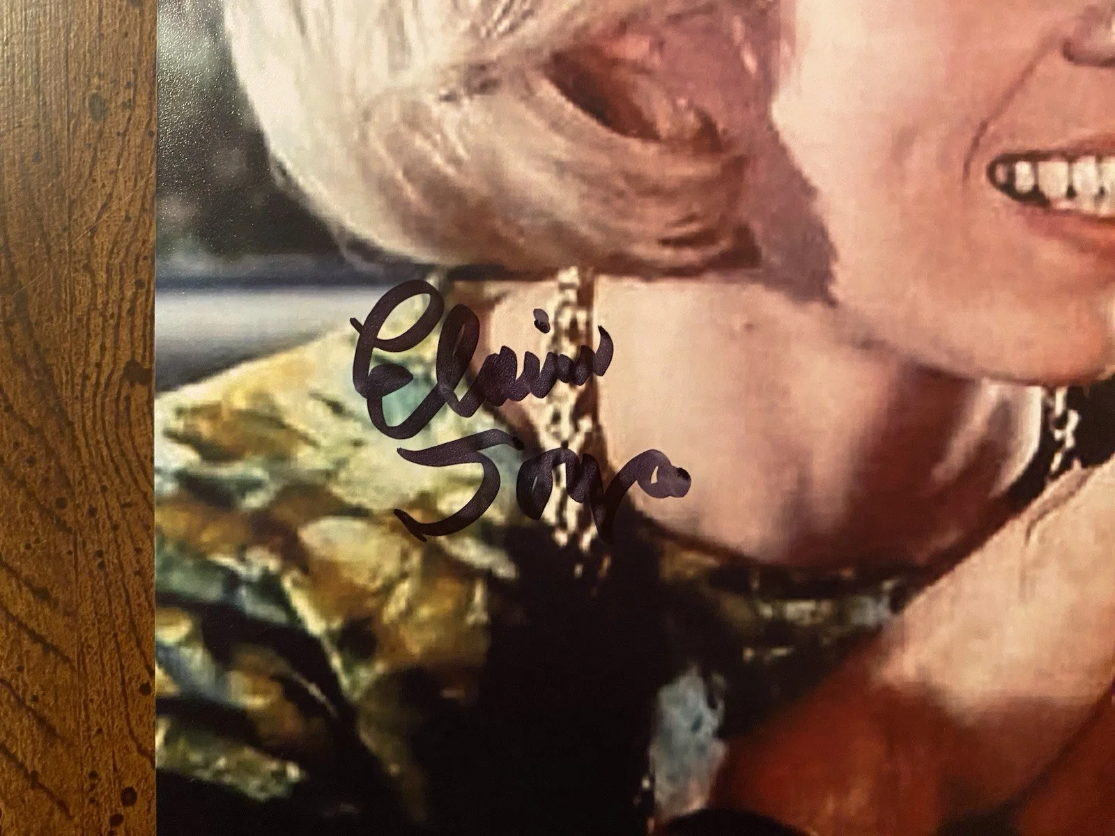 Elaine Joyce — Elaine Joyce Signed Autographed 10x8 Photo The Andy Griffith Show Beckett BAS, image 2