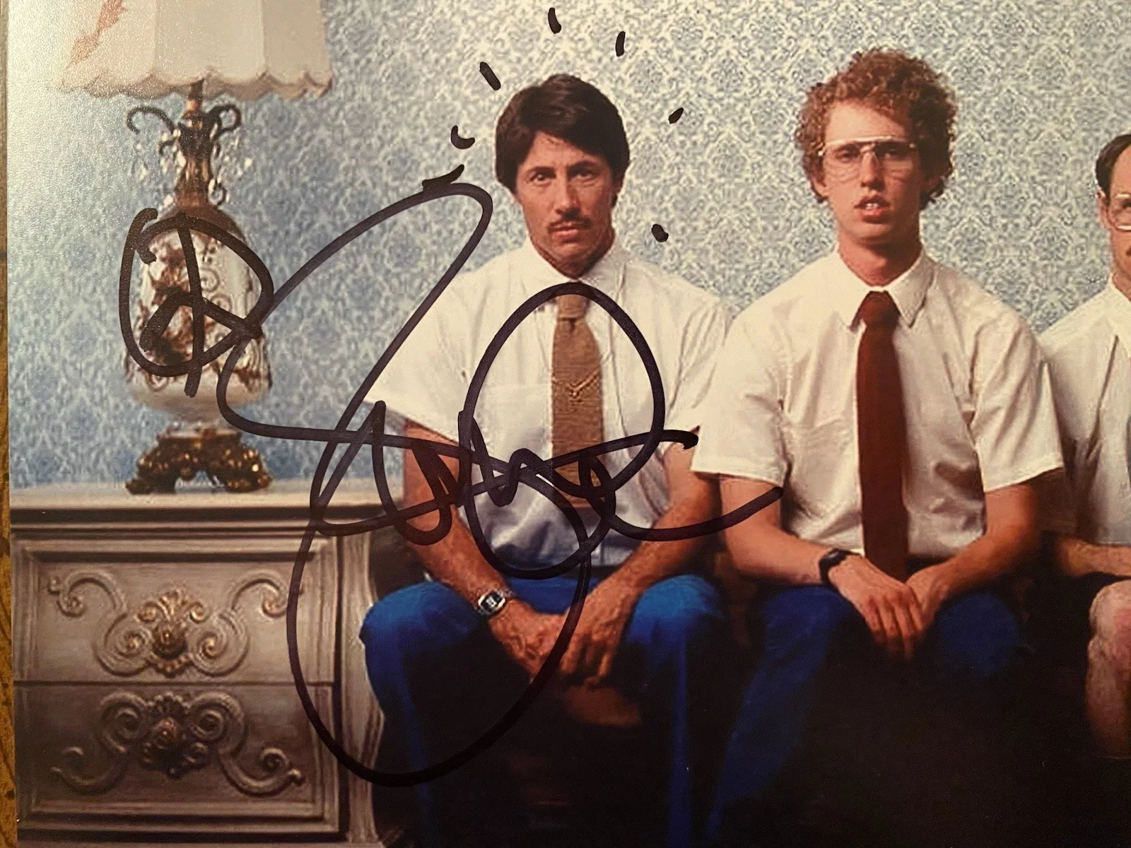 Jon Gries — Jon Gries Signed Autographed Photo Napoleon Dynamite Uncle Rico Beckett BAS, изображение 2
