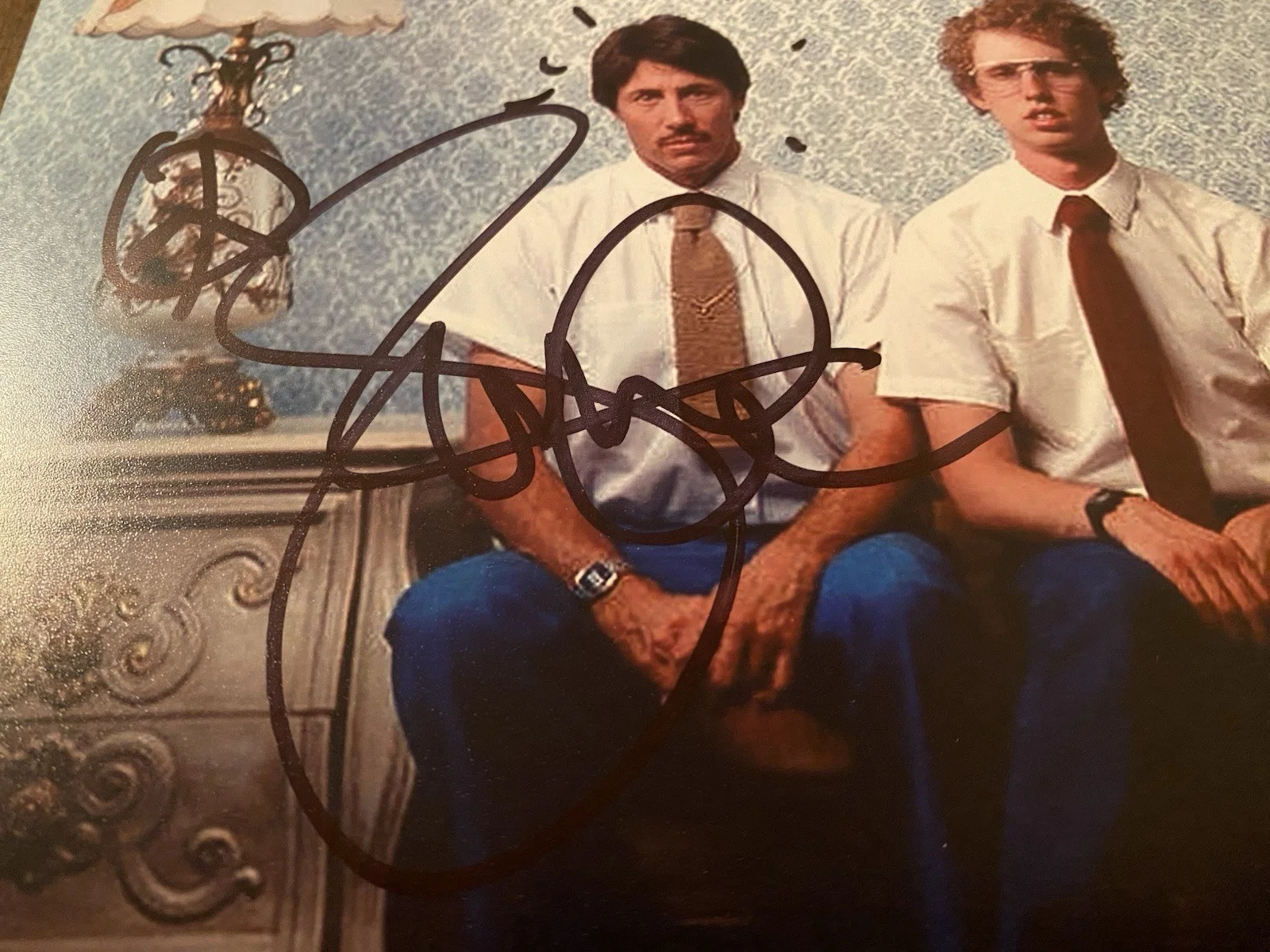 Jon Gries — Jon Gries Signed Autographed Photo Napoleon Dynamite Uncle Rico Beckett BAS, изображение 3