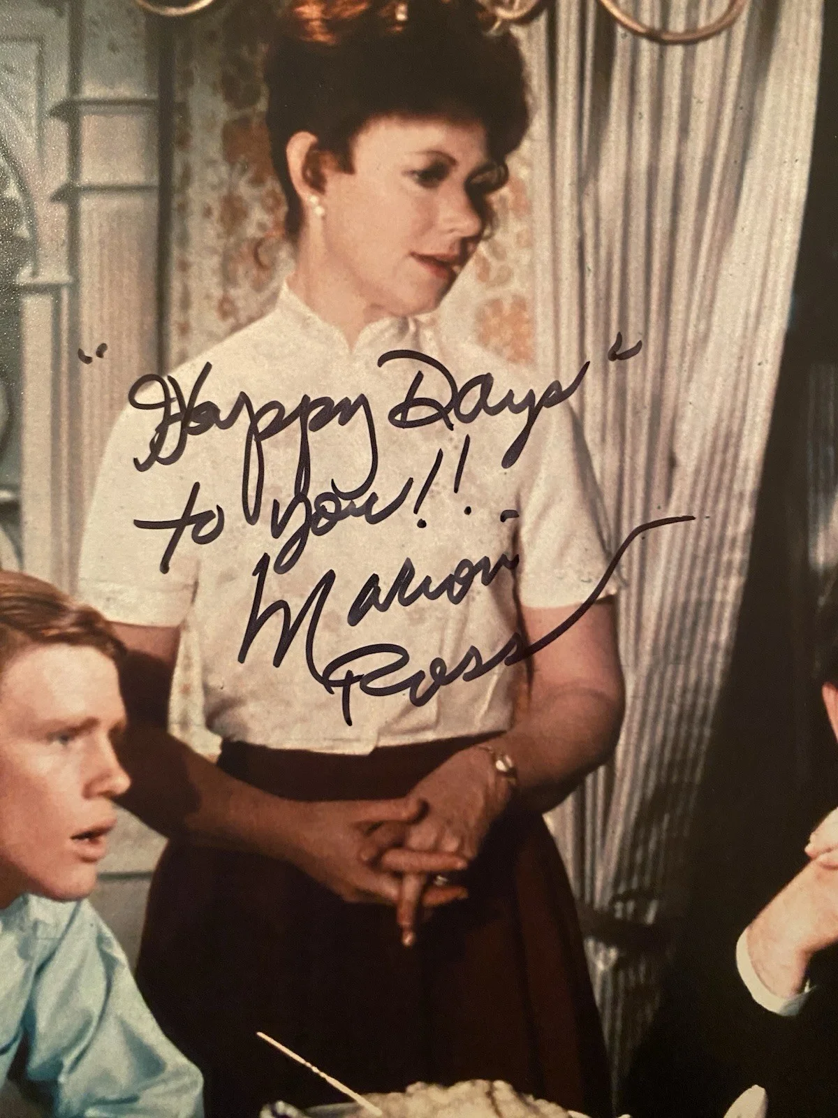 Marion Ross — Marion Ross Signed Autographed Photo Happy Days Beckett BAS, изображение 2