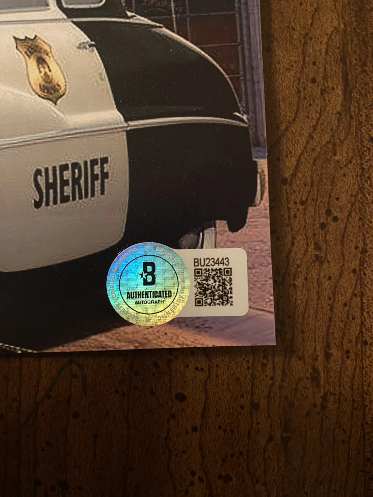 Michael Wallis — Michael Wallis Signed Autographed 8x10 Photo Cars The Sheriff Beckett BAS, изображение 4