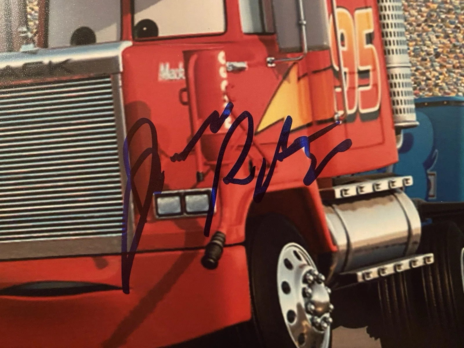 John Ratzenberger — John Ratzenberger Signed Autographed 8x10 Photo Cars Mack Pixar Beckett BAS, изображение 2