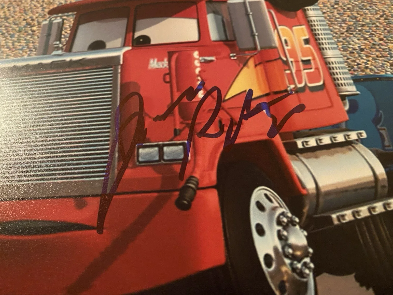 John Ratzenberger — John Ratzenberger Signed Autographed 8x10 Photo Cars Mack Pixar Beckett BAS, изображение 3