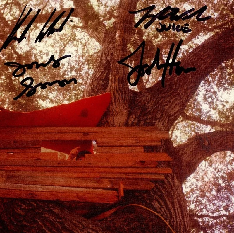 BACKSEAT LOVERS SIGNED WAITING TO SPILL FRAMED & MATTED CD w/ AUTOGRAPH ACOA COA, изображение 2