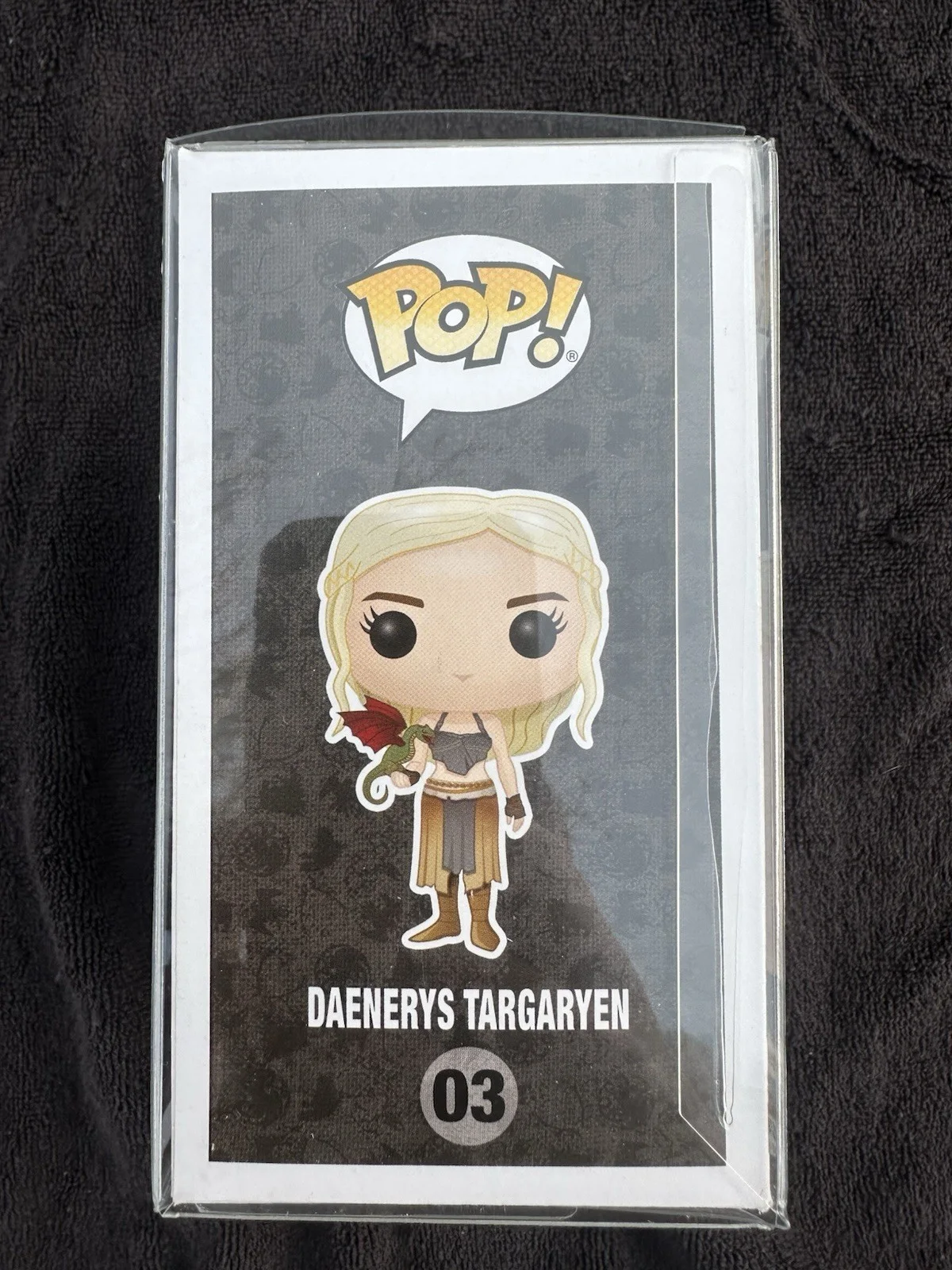 Emilia Clarke — EMILIA CLARKE SIGNED DAENERYS TARGARYEN GAME OF THRONES FUNKO POP BAS BECKETT, image 5