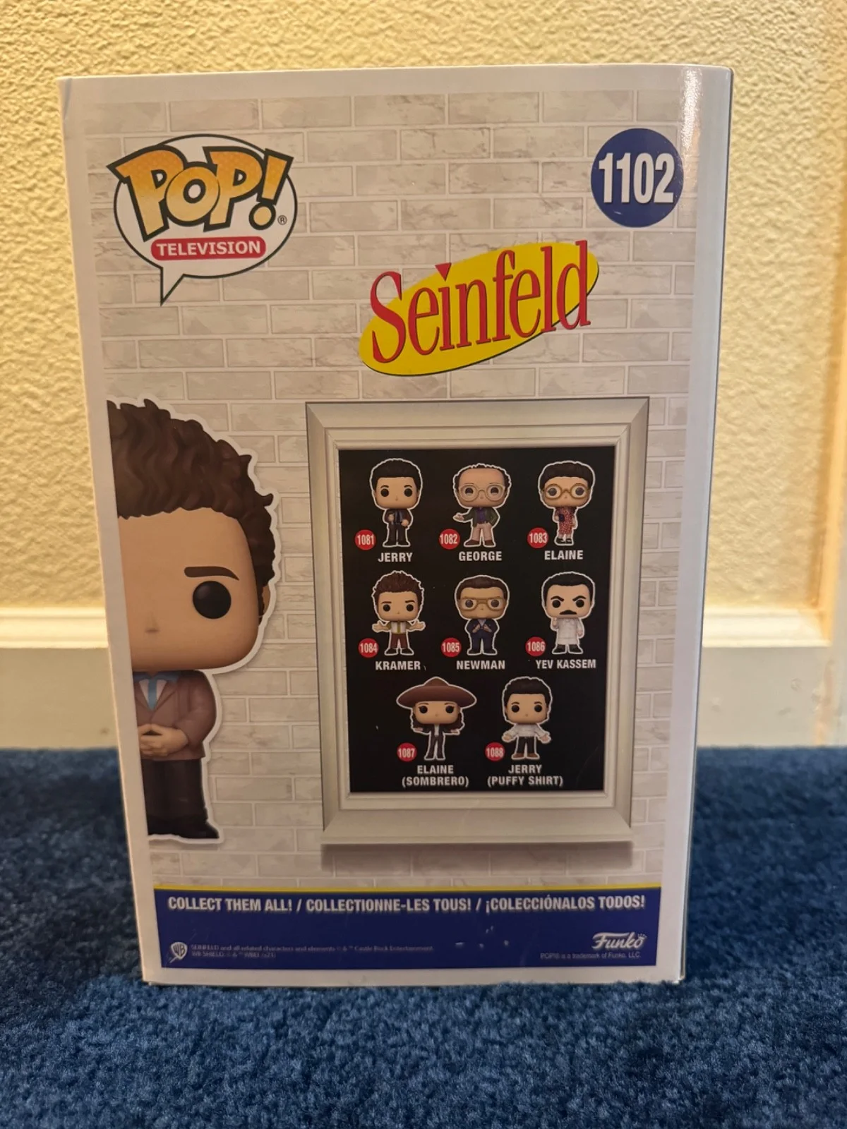 Michael Richards — Michael Richards Signed The Kramer Funko Pop Jumbo Seinfeld Rare YELLOW PAINT, изображение 3