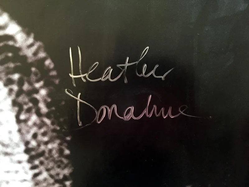 HEATHER DONAHUE SIGNED 34x23 THE BLAIR WITCH PROJECT MOVIE POSTER RARE PSA/DNA, изображение 2