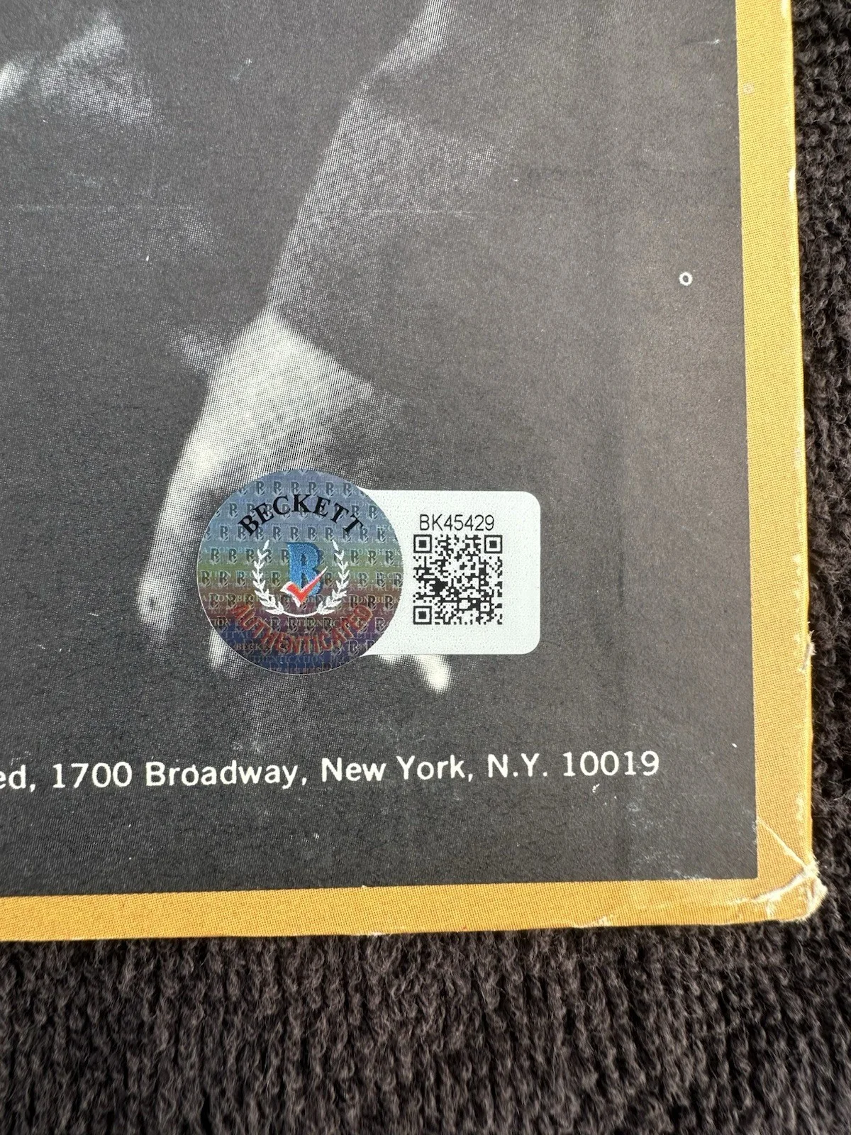 JAMES BROWN Signed "I FEEL GOOD" Greatest Hits Record with JSA LOA Autograph, image 3