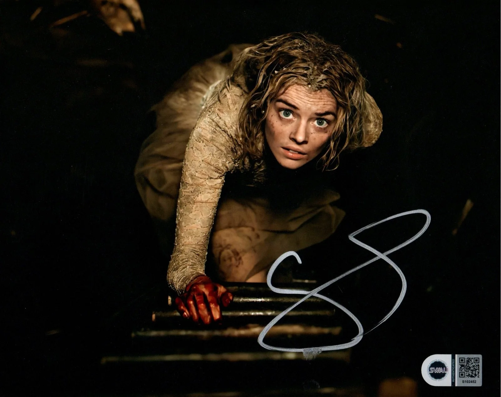 samara weaving — Samara Weaving Signed 8x10 Photo Ready Or Not SWAU #2