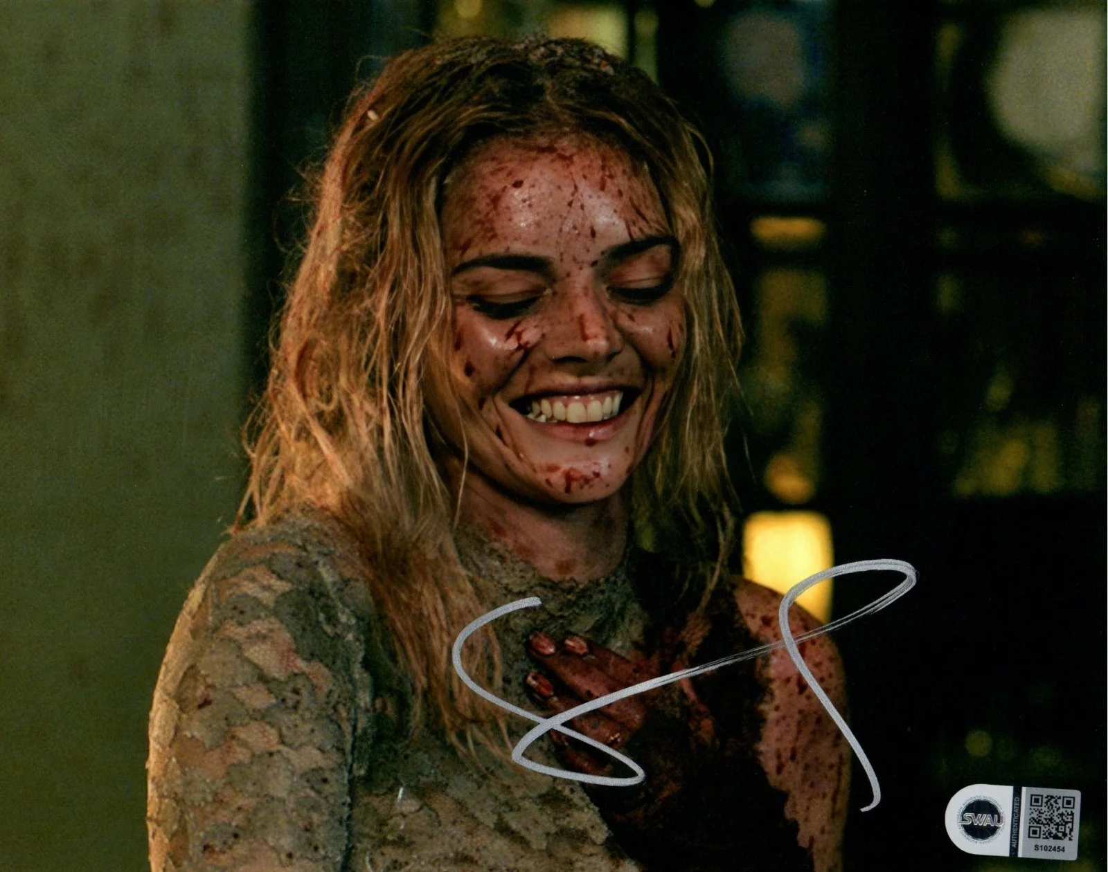 samara weaving — Samara Weaving Signed 8x10 Photo Ready Or Not SWAU #1