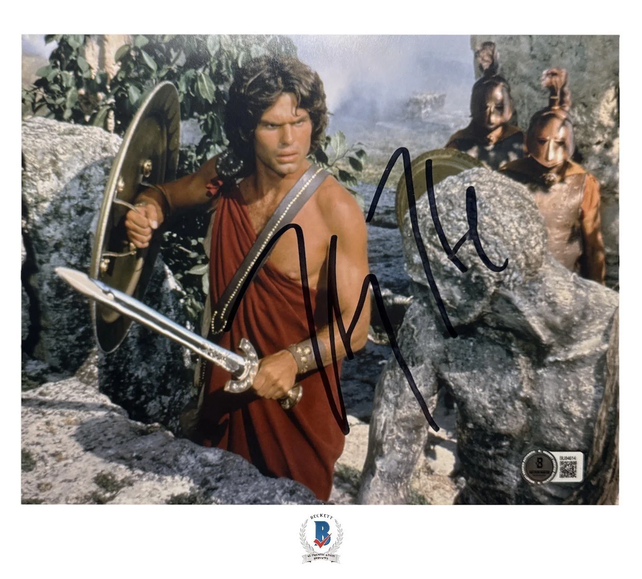 Harry Hamlin — Harry Hamlin Autograph Signed 8x10 Clash of the Titans Photo with Beckett COA