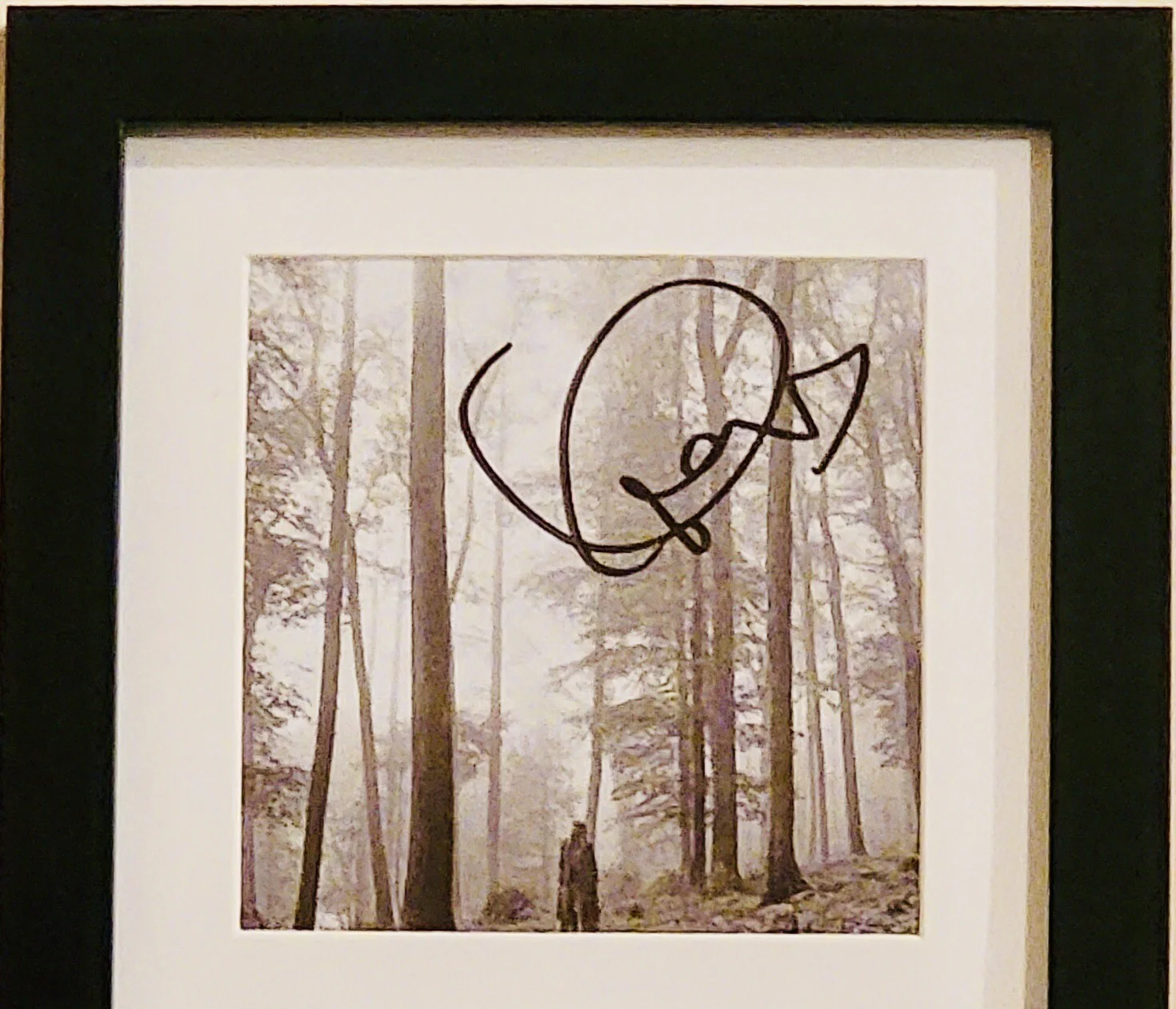 TAYLOR SWIFT Autographed SIGNED FOLKLORE CD Matted And Framed JSA COA 🔥🎸, image 4