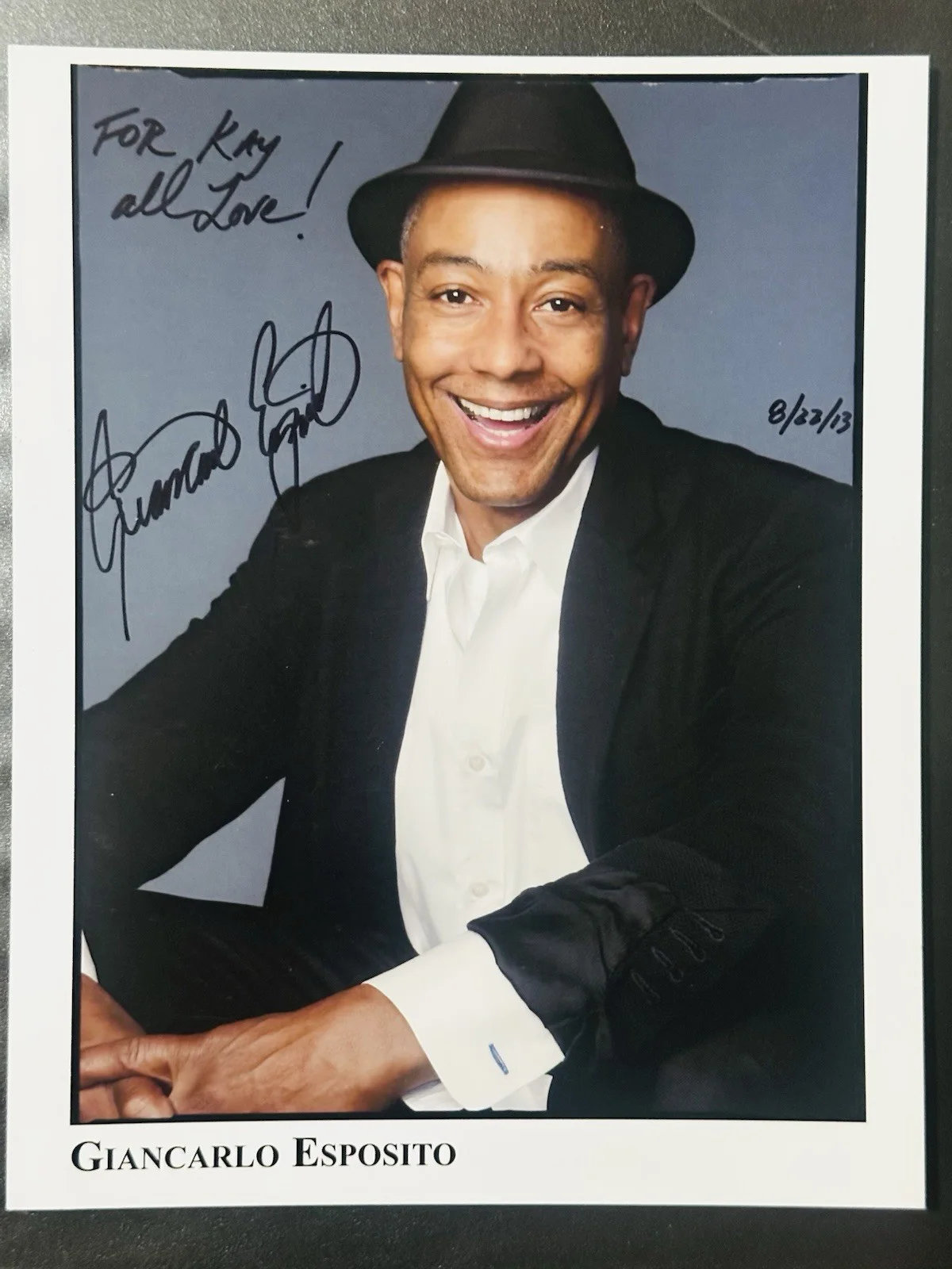 Giancarlo Esposito — Giancarlo Eaposito signed 8x10 photo. Breaking Bad. Better Call Saul