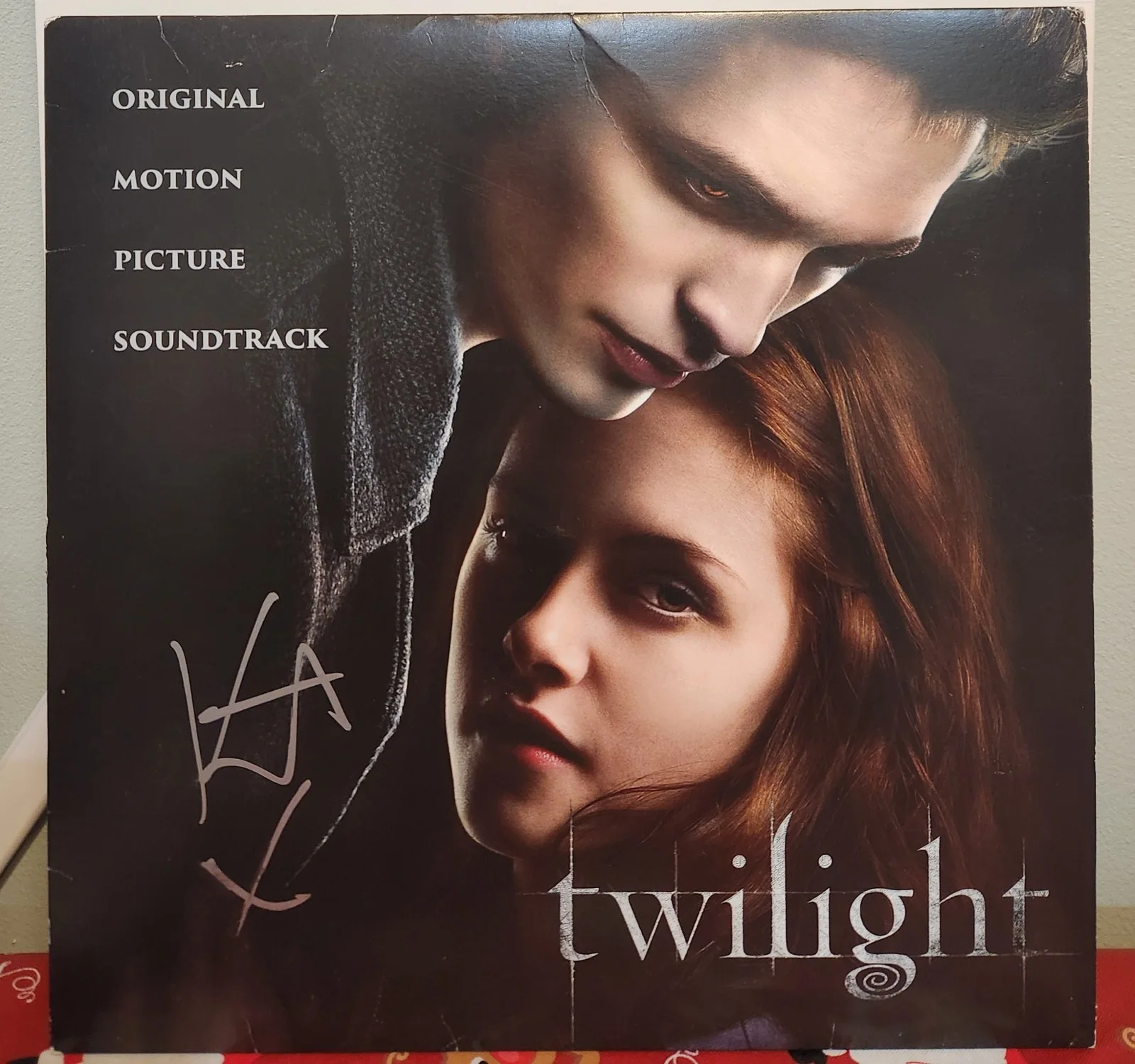 kristen stewart — Kristen Stewart Signed Autographed Twilight Vinyl Bella Soundtrack BAS COA