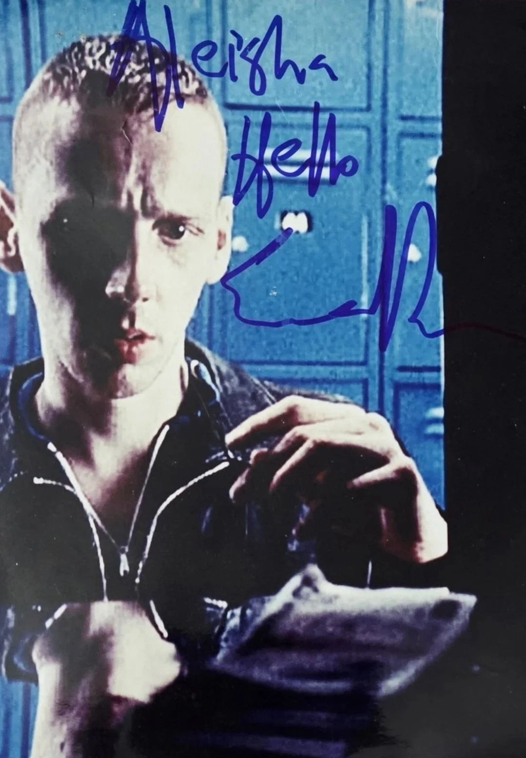 Ewen Bremner — Autographed Photograph Actor Ewen Bremner Character Spud 1996 Film Trainspotting, изображение 3