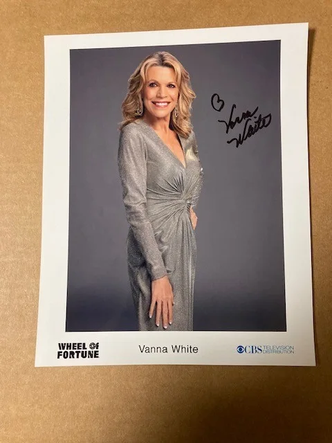 Rob Reiner — Vanna White Autographed 8x10 Lovely Photo with COA**