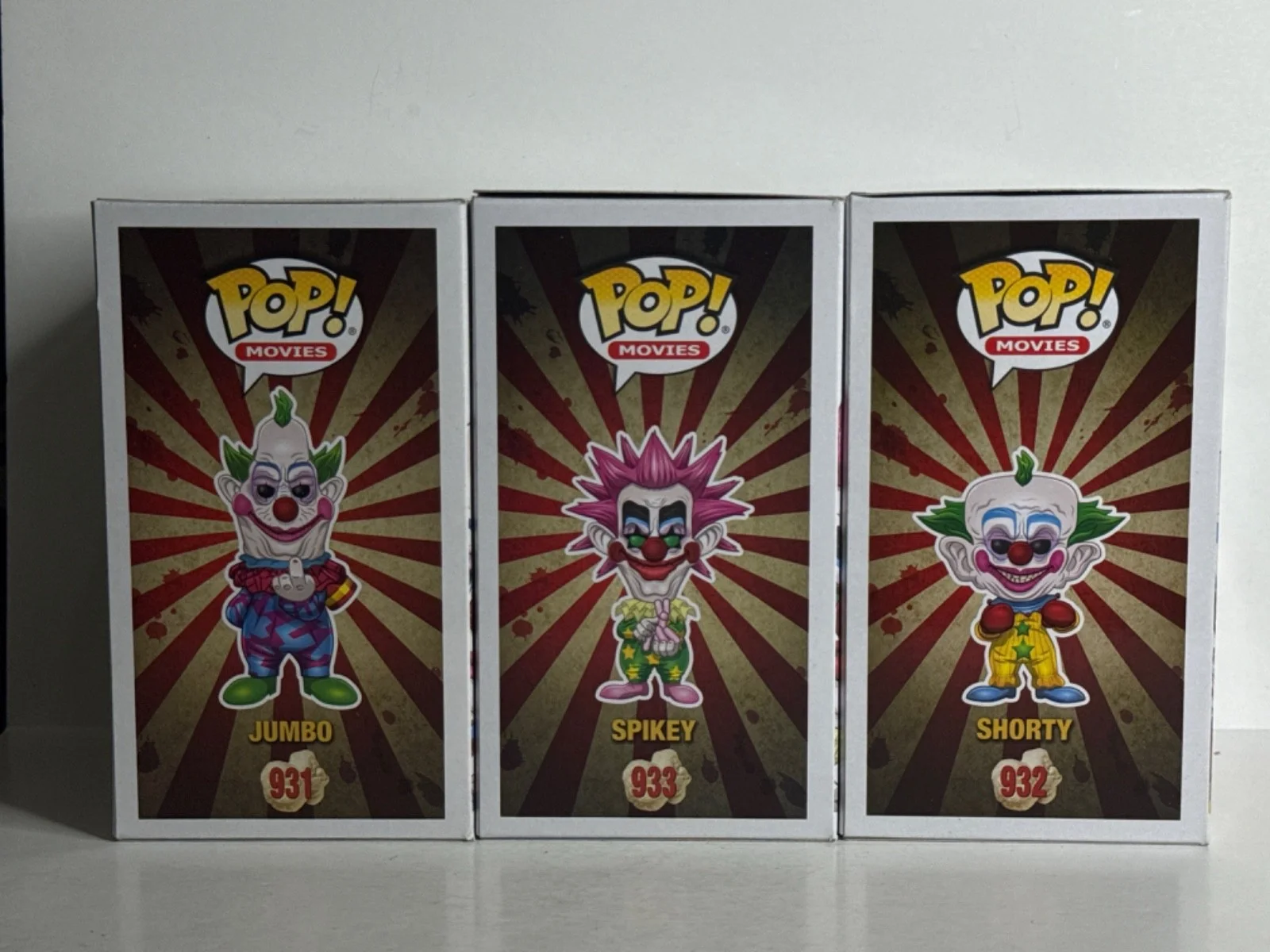 Stephen Chiodo — Killer Klowns Chiodo Bros Signed Set Of 3 Funkos W Drawing BAS, image 4