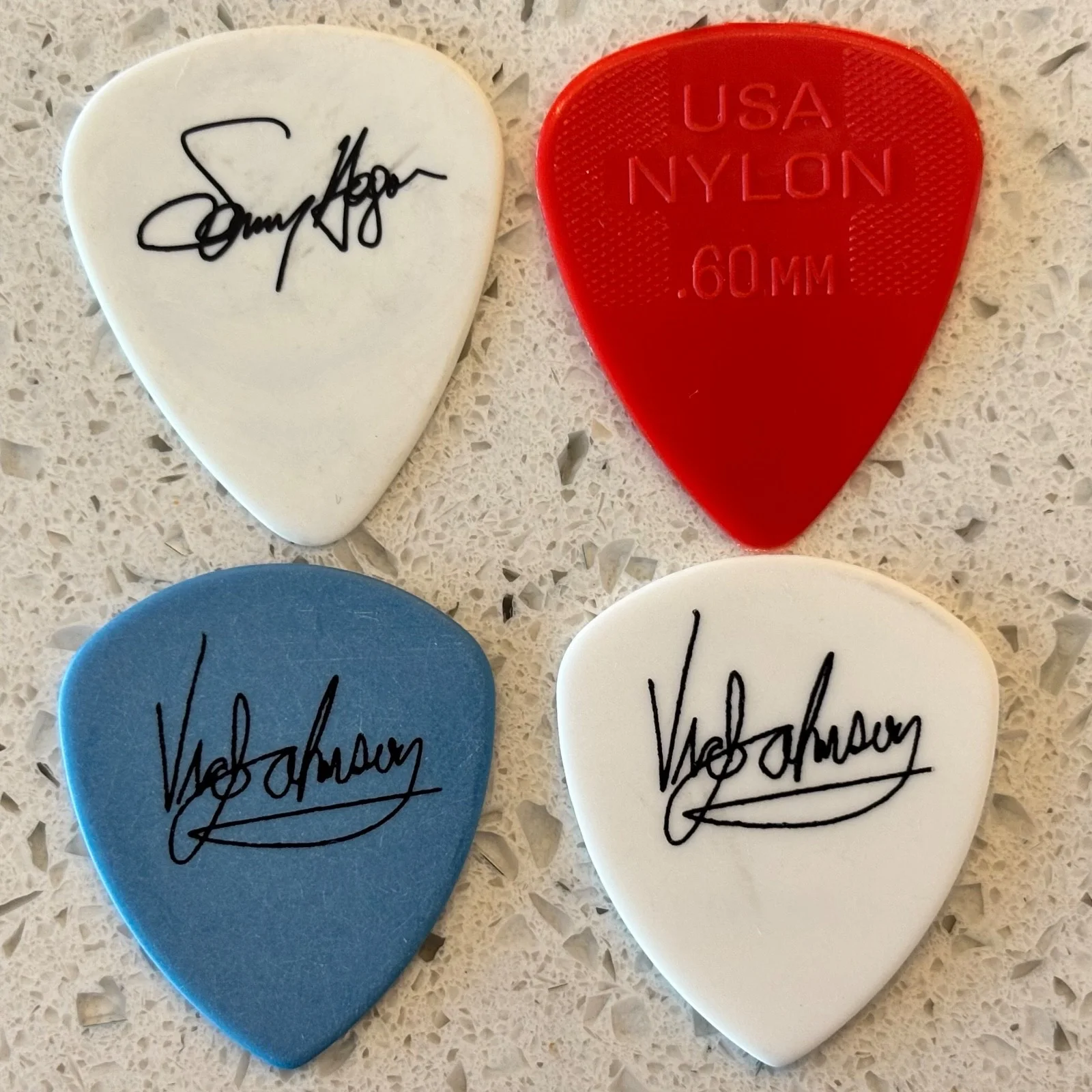 SAMMY HAGAR AND THE CIRCLE - 4 Guitar Pick Set (VAN HALEN / MONTROSE Singer), изображение 2
