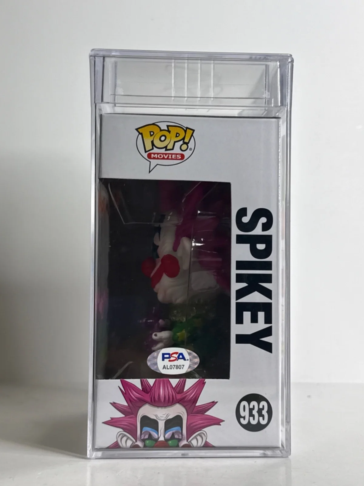Charlie Chiodo — Killer Klowns From Outer Space Signed Funko #933 Chiodo Bros Gem Mt 10 PSA, изображение 2